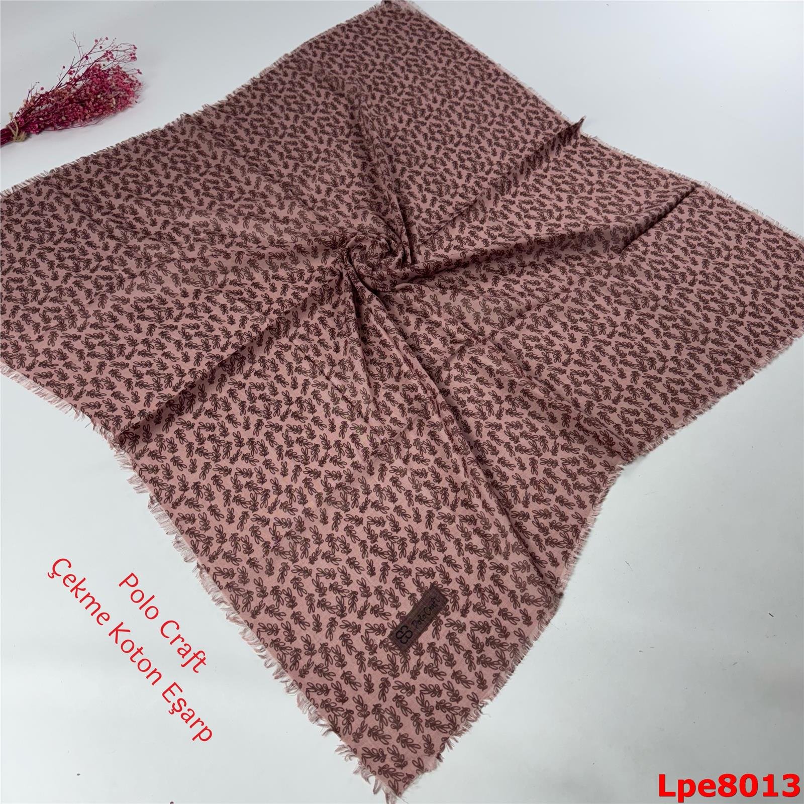 N-084 Polo Craft Çekme Coton Eşarp