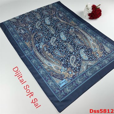 Y-058 Dijital Soft Şal