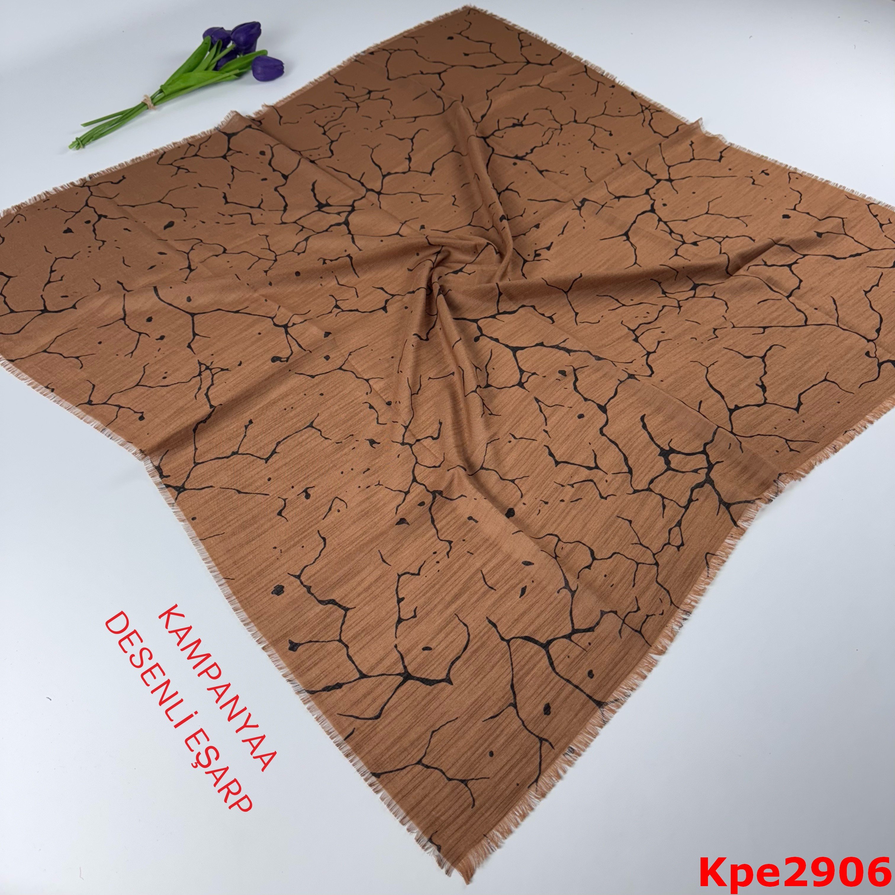 ZK-044 Kampanya Desenli Eşarp