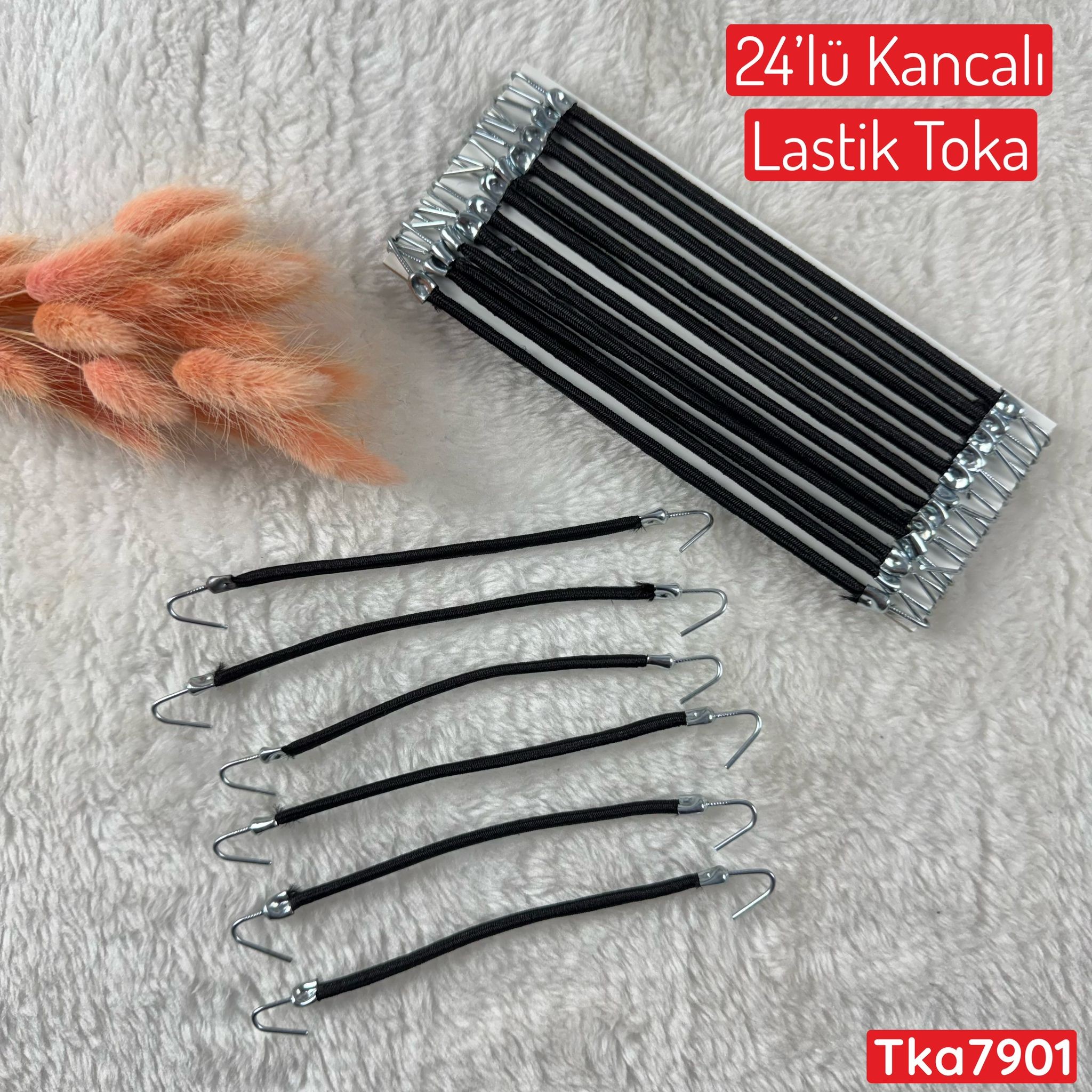 ZD-139 24'lü Kancalı Lastik Toka