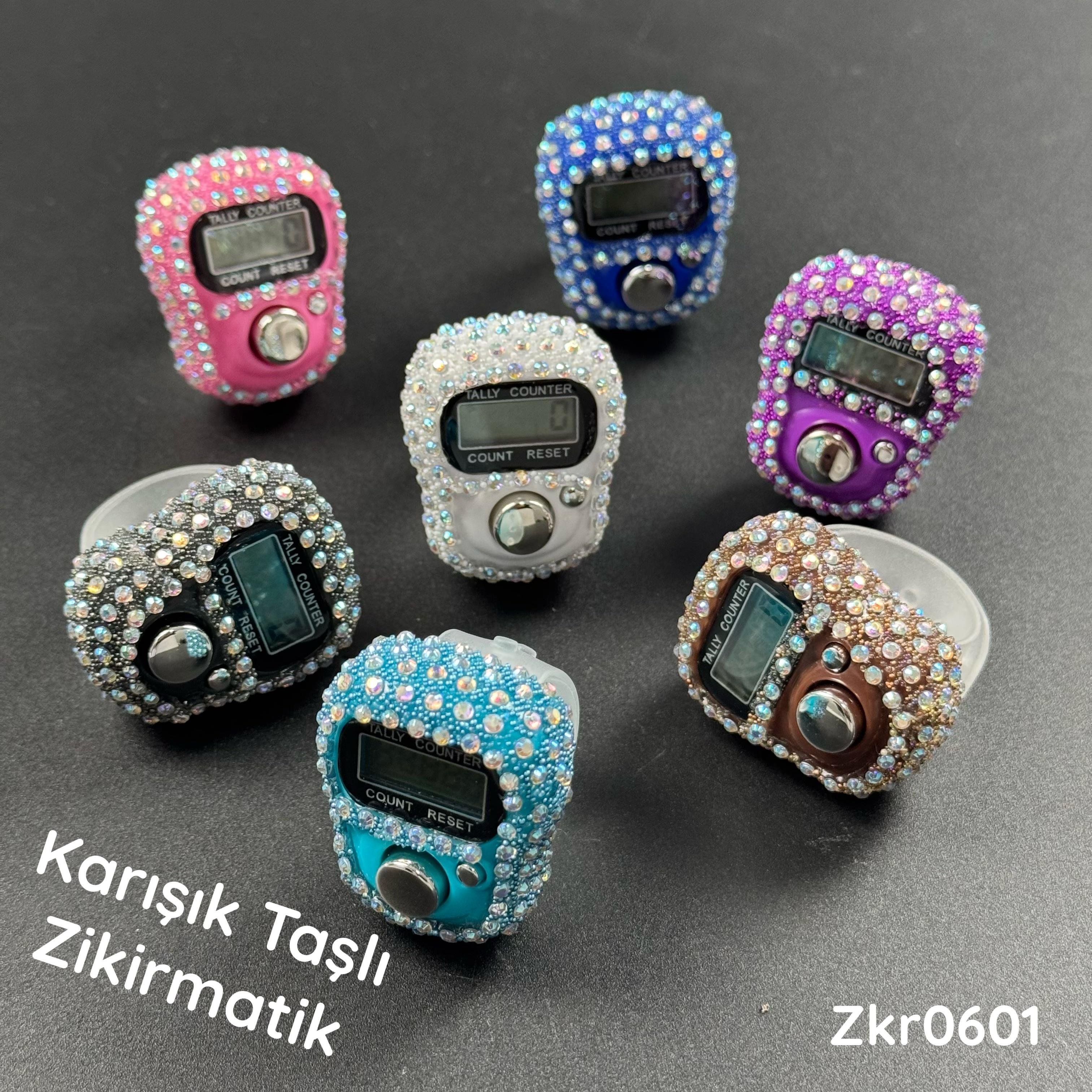 ZP-055 Karışık Taşlı Dijital Zikirmatik