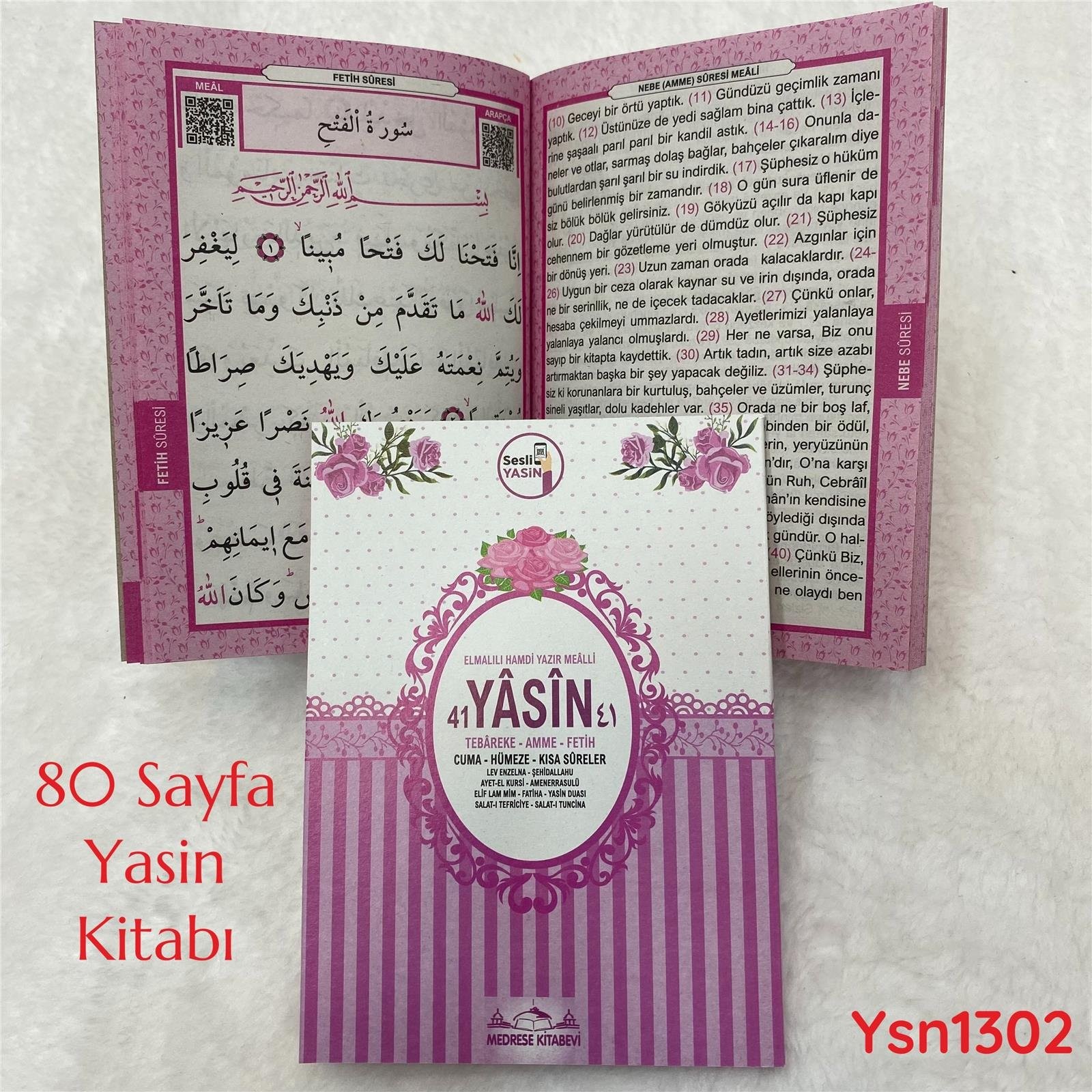 A-1596 80 Sayfa Yasin Kitabı