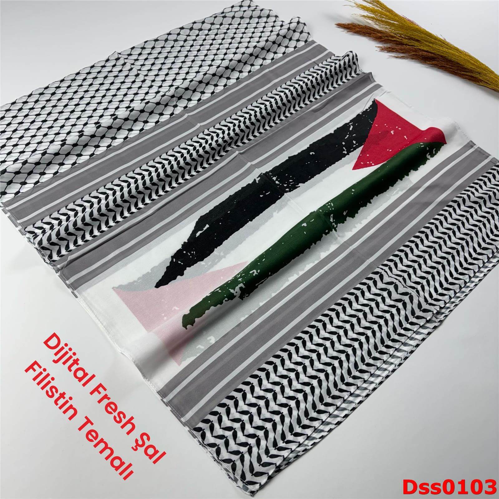 U-042 Dijital Fresh Şal