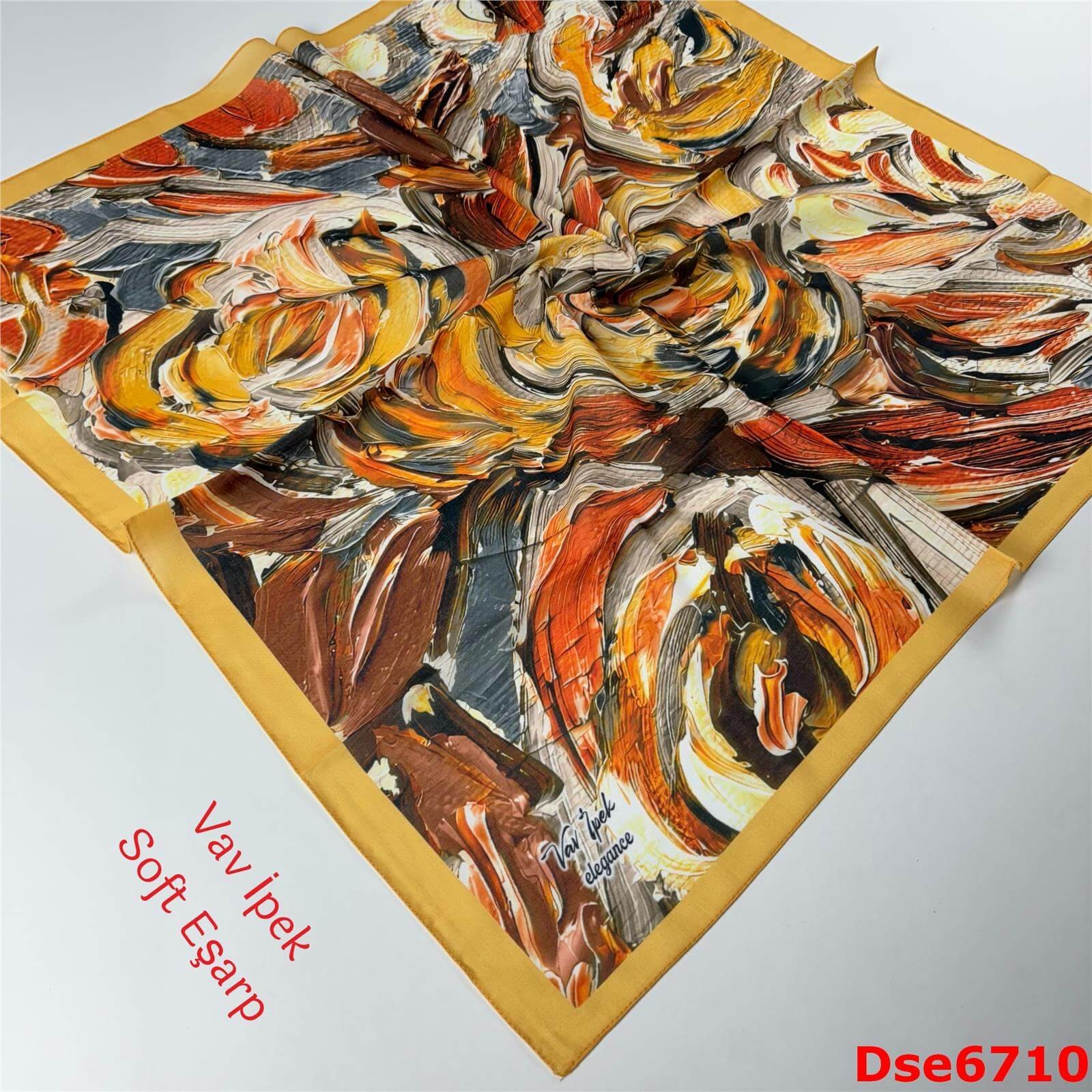 P-067 Vav İpek Soft Eşarp