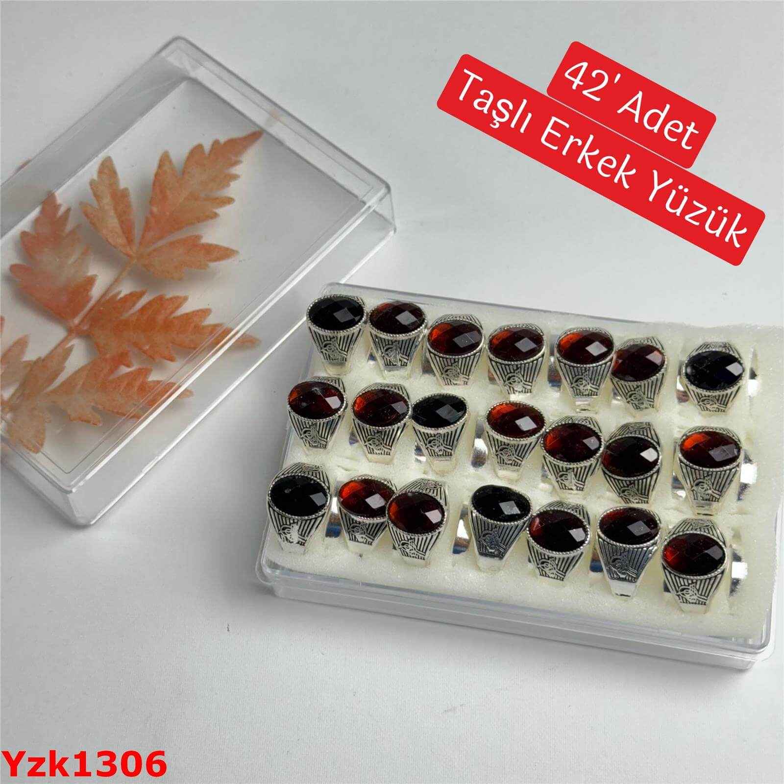 ZN-011 42lı Taşlı Erkek Yüzük