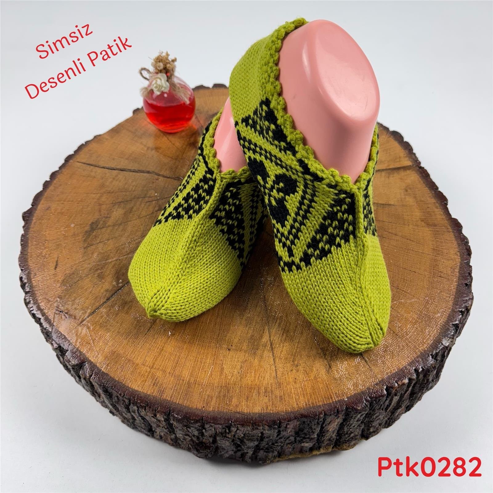 D-009 Simsiz Desenli Patik