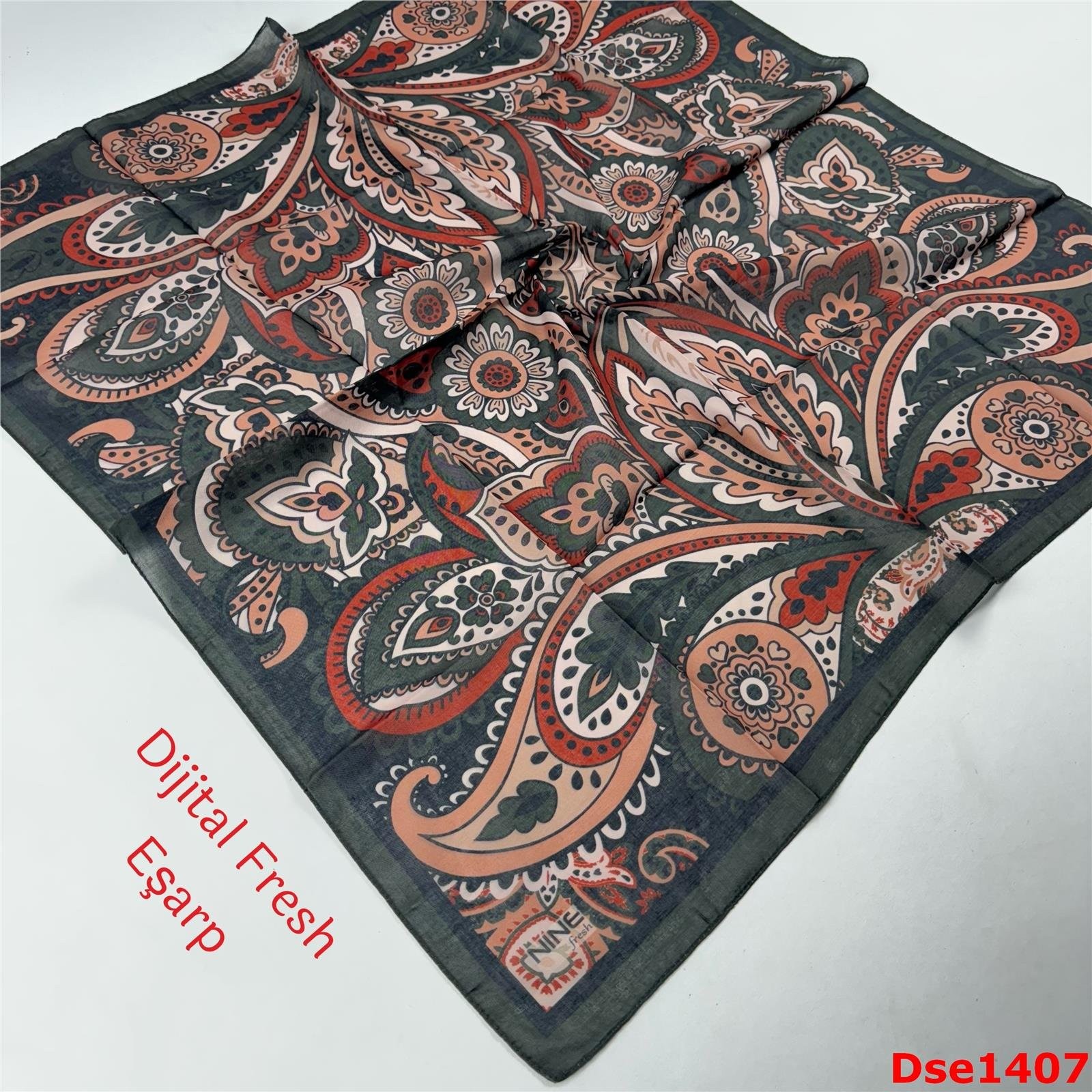 S-121  Dijital Fresh Eşarp