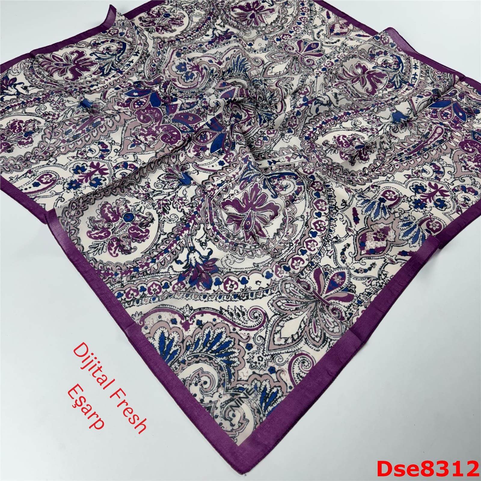 S-098 Dijital Fresh Eşarp