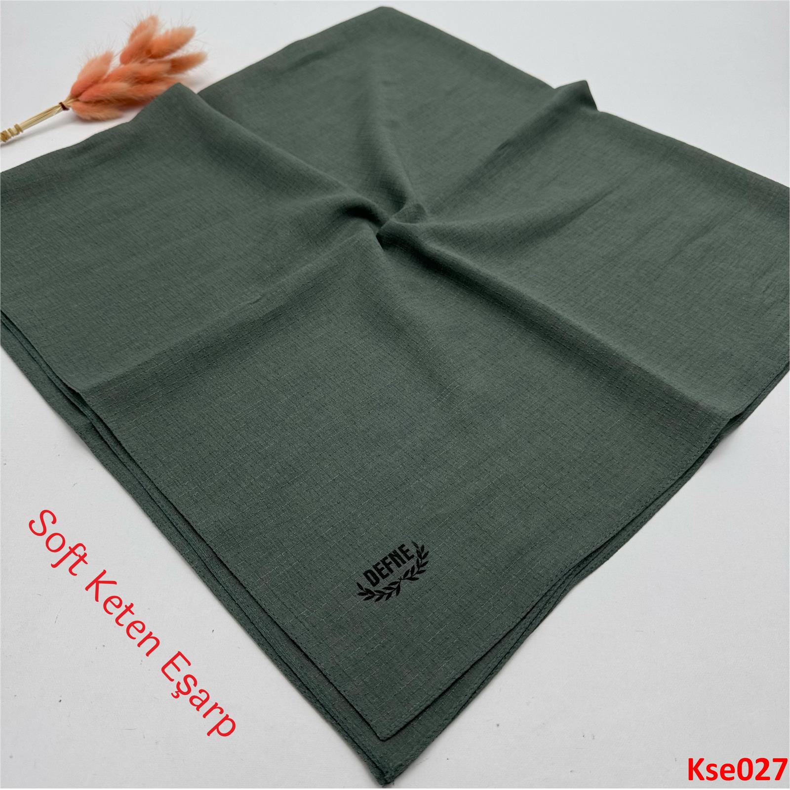 J-193 Soft Keten Eşarp