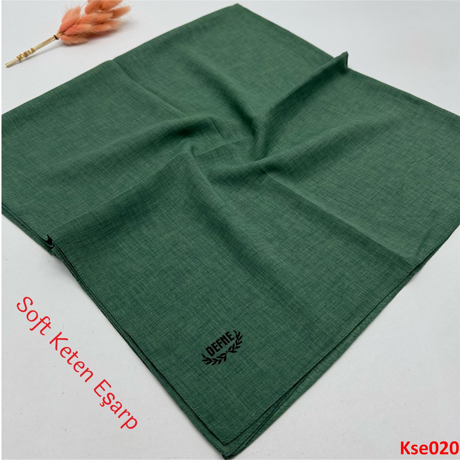 J-186 Soft Keten Eşarp