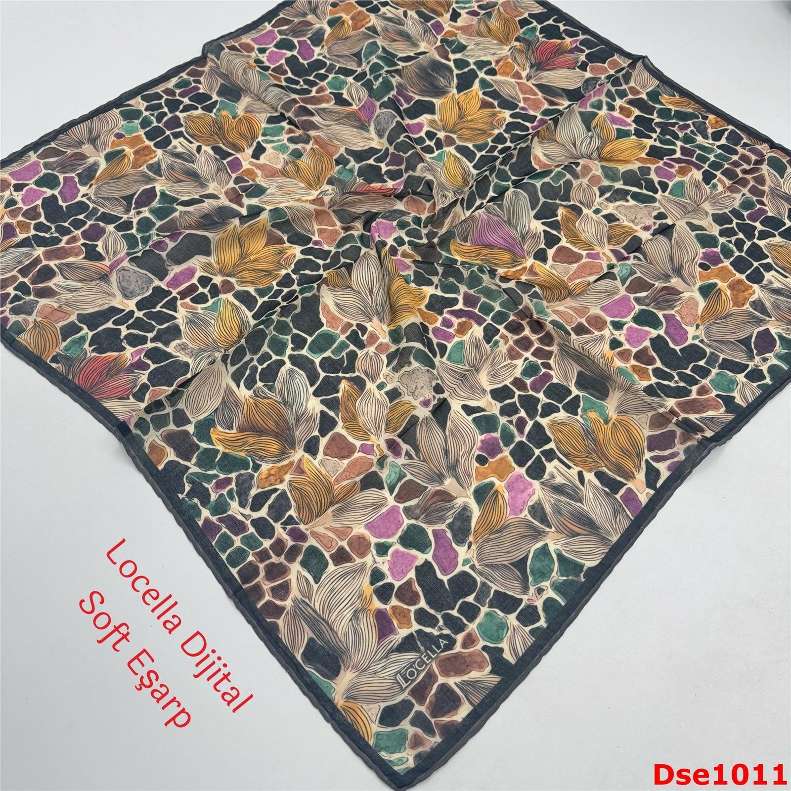 T-116 Locella El Dikişli Soft Eşarp