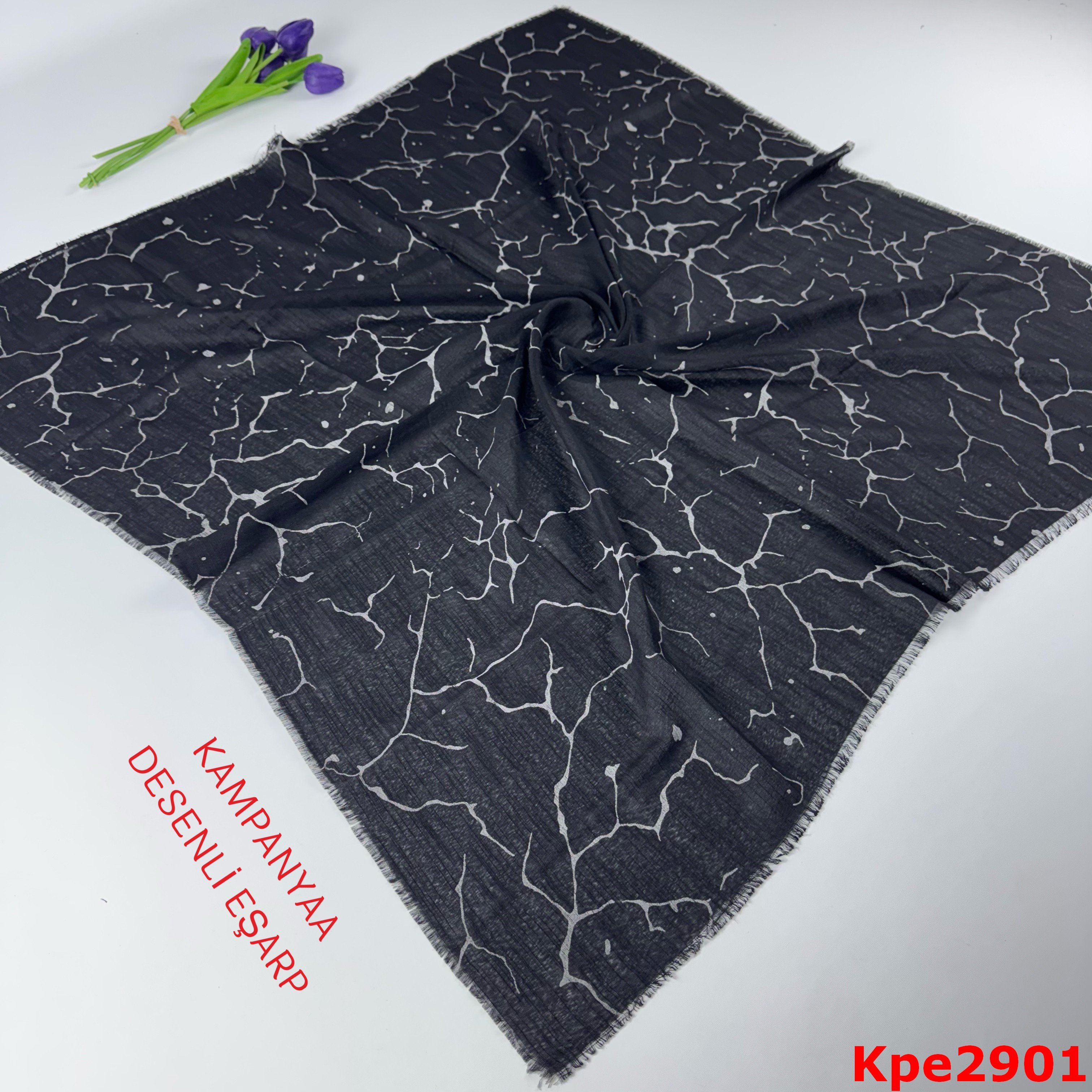 ZK-005 Kampanya Desenli Eşarp