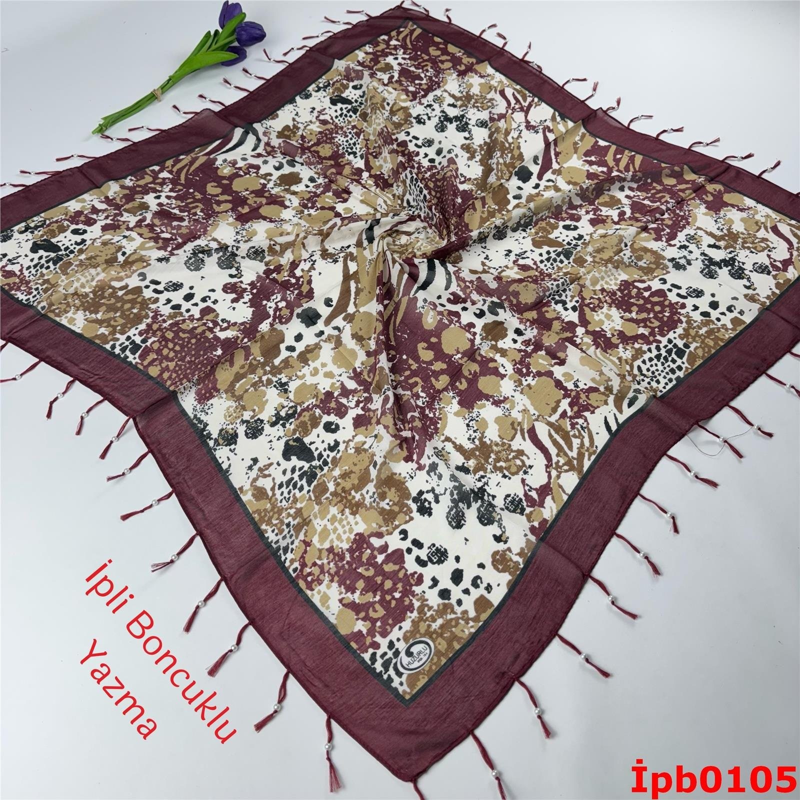 M-208 İpli Boncuklu Yazma