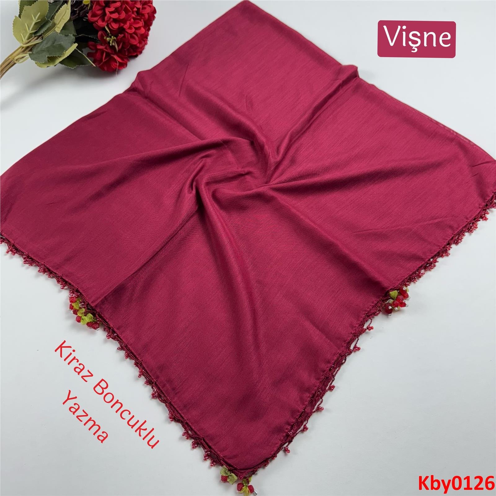 M-161 Kiraz Boncuklu Yazma