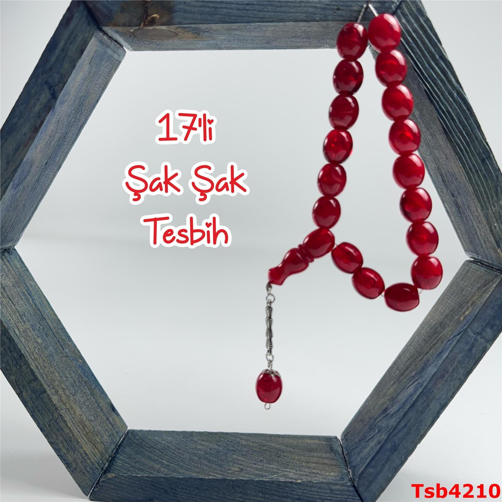 ZZ-247  17'lİ Şak Şak Erkek Tesbih