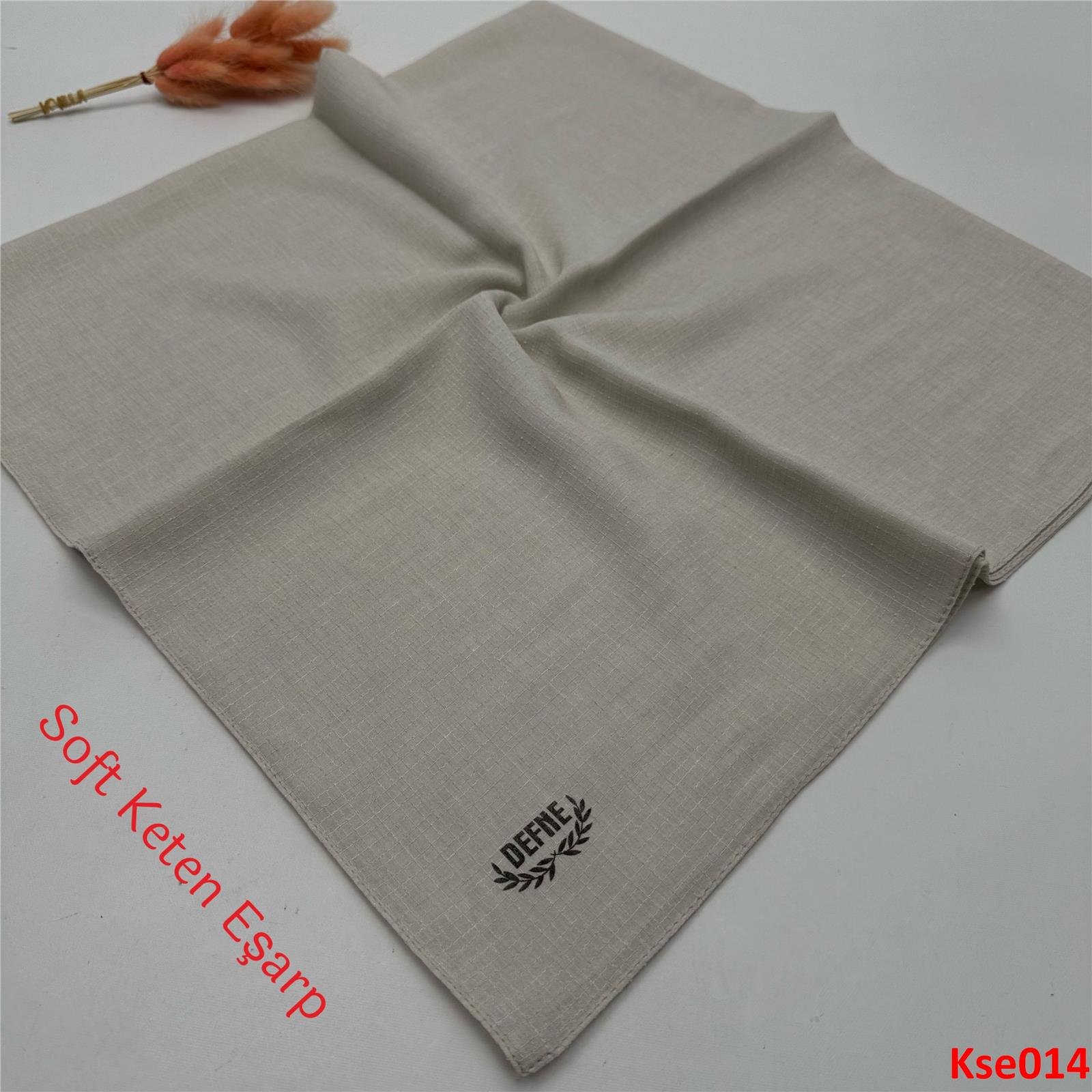 J-178 Soft Keten Eşarp