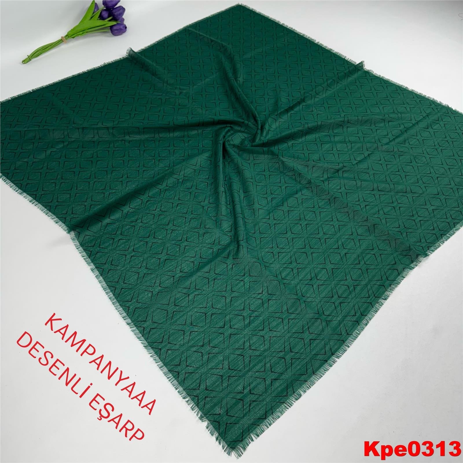 A-0305 Kampanya Desenli Eşarp