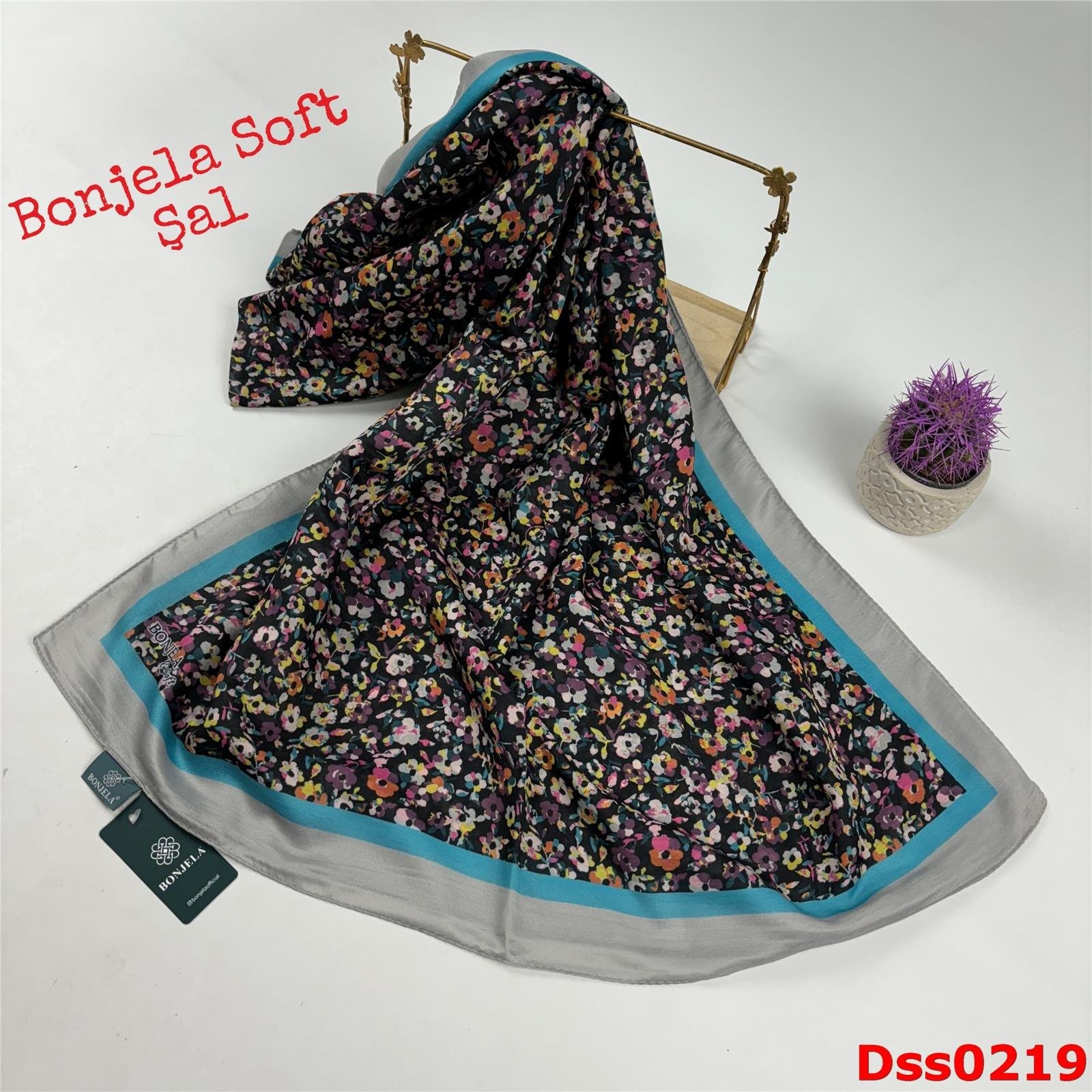 O-298 Bonjela Desenli Soft Şal