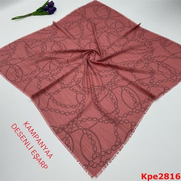 ZK-037 Kampanya Desenli Eşarp