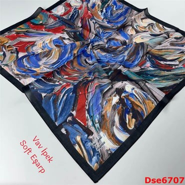 P-057 Vav İpek Soft Eşarp