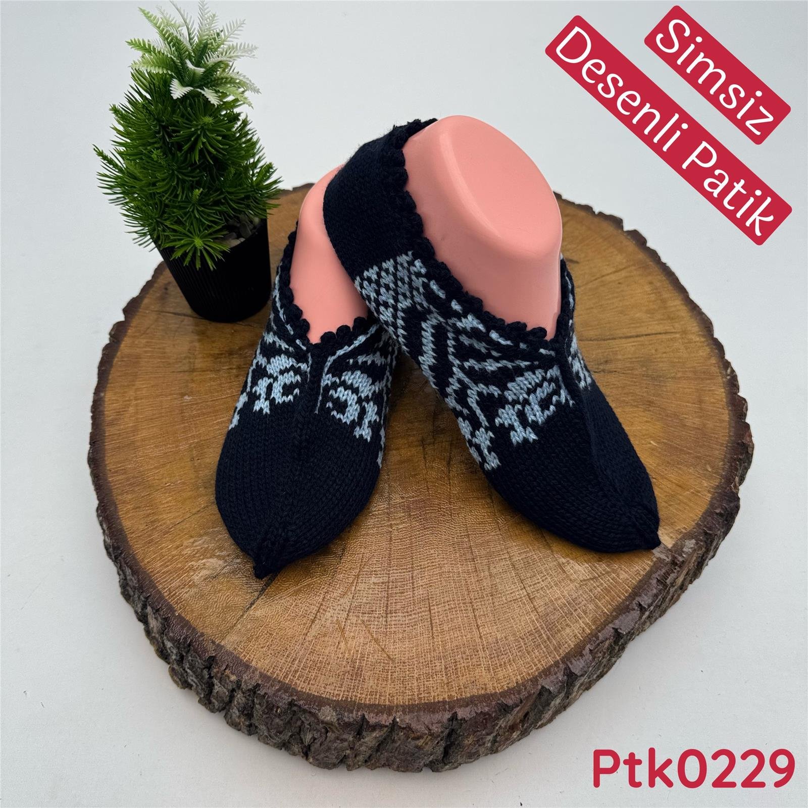 ZG-023 Simsiz Desenli Patik