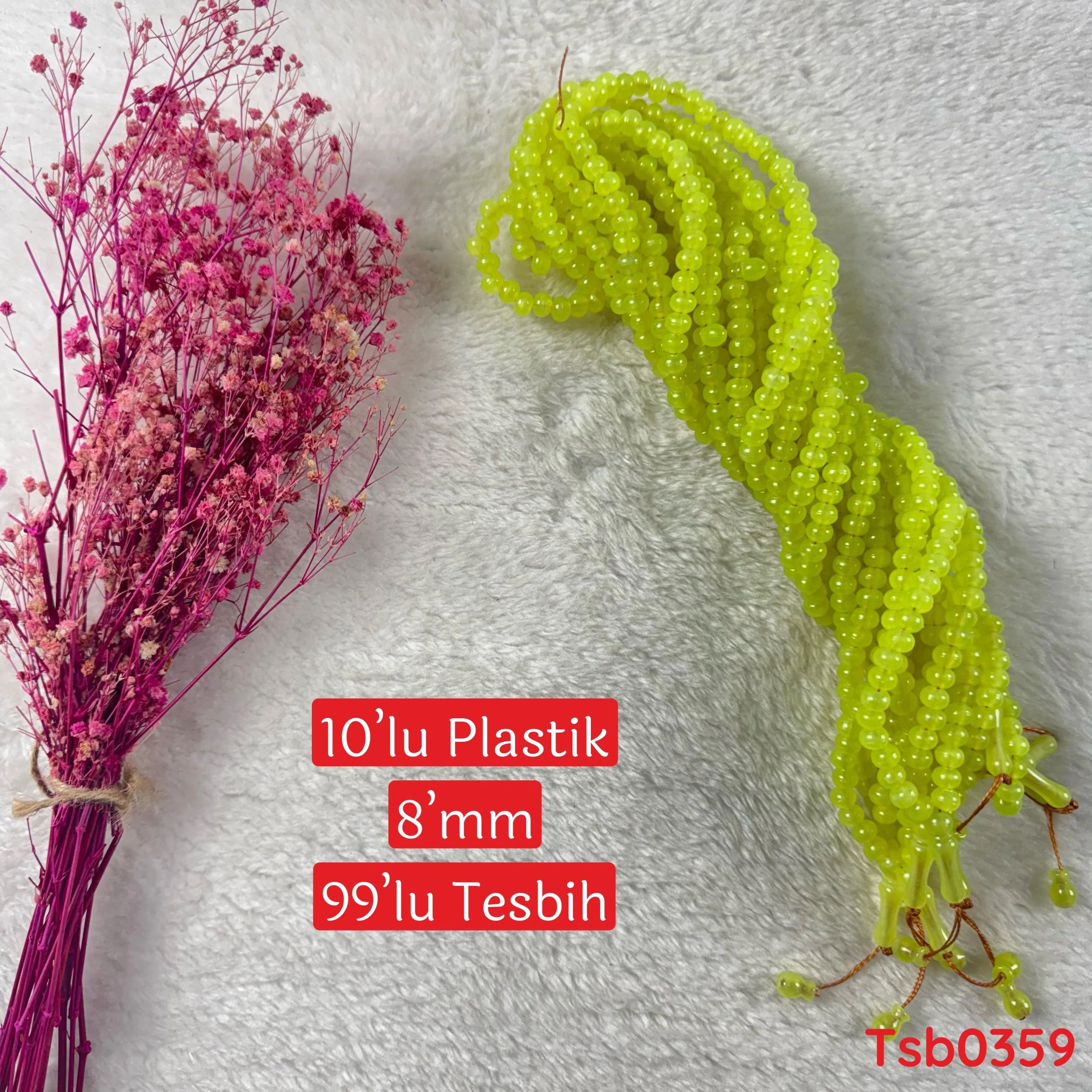 ZZ-157 10'lu 8mm 99luk Tesbih