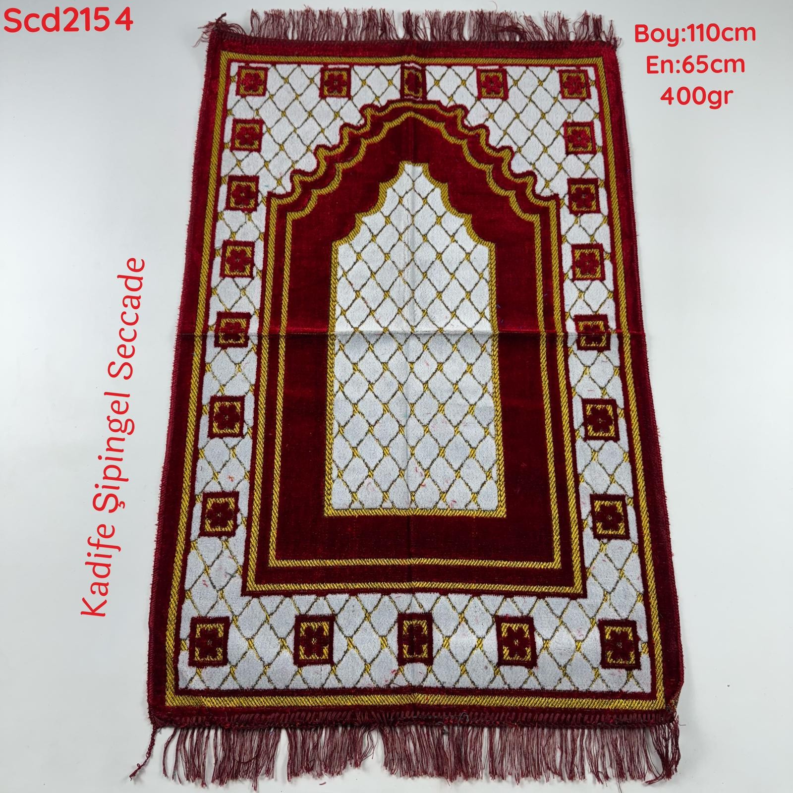 ZV-355 Kadife Şpingel Seccade