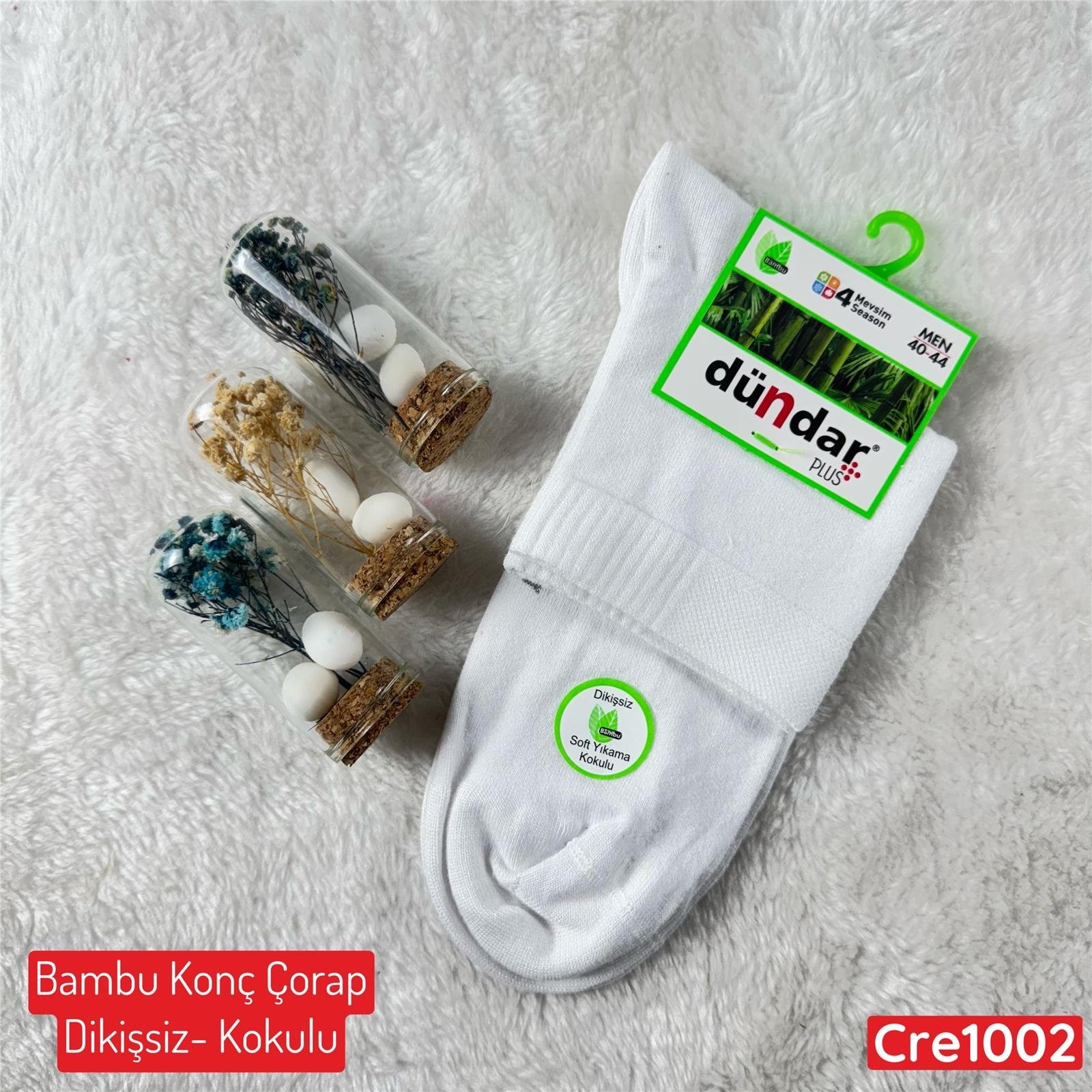H-018 DÜNDAR Bambu Konç (Dikişsiz-Parfümlü)