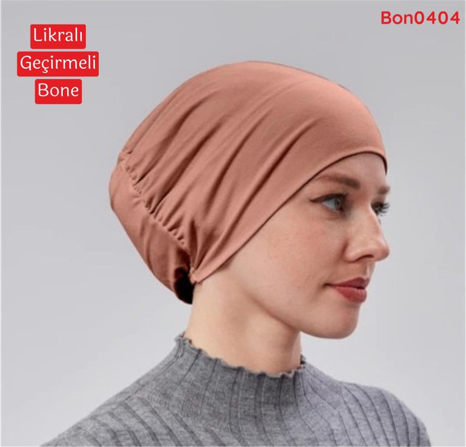 A-853 Likralı Geçirmeli Bone