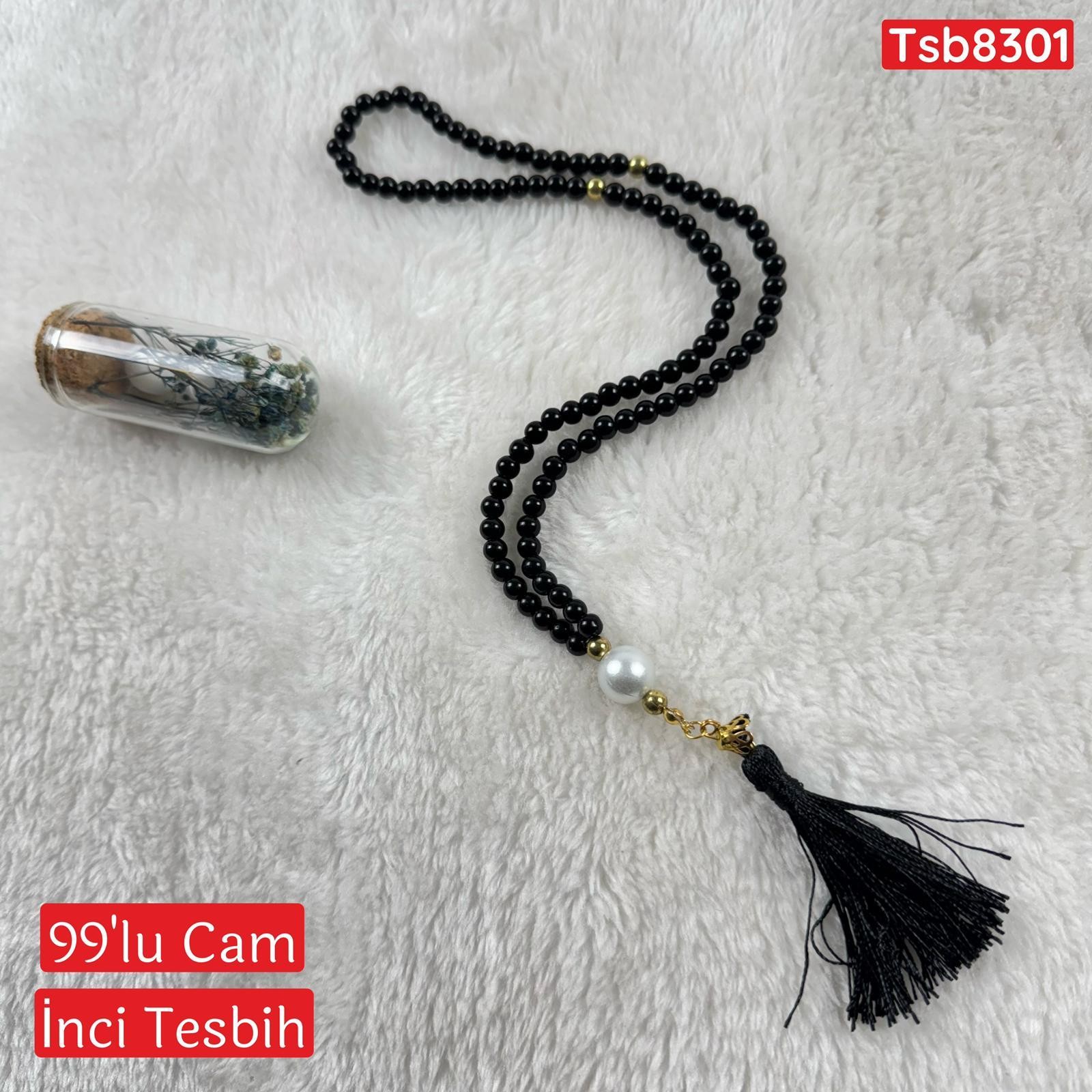 ZZ-080 99'lu Cam İnci Tesbih