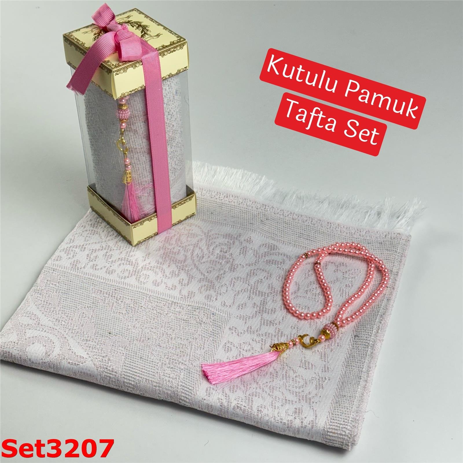 ZU-042 Kutulu Pamuk Tafta Set