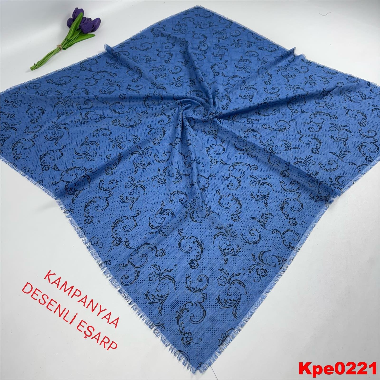 A-0253 Kampanya Desenli Eşarp