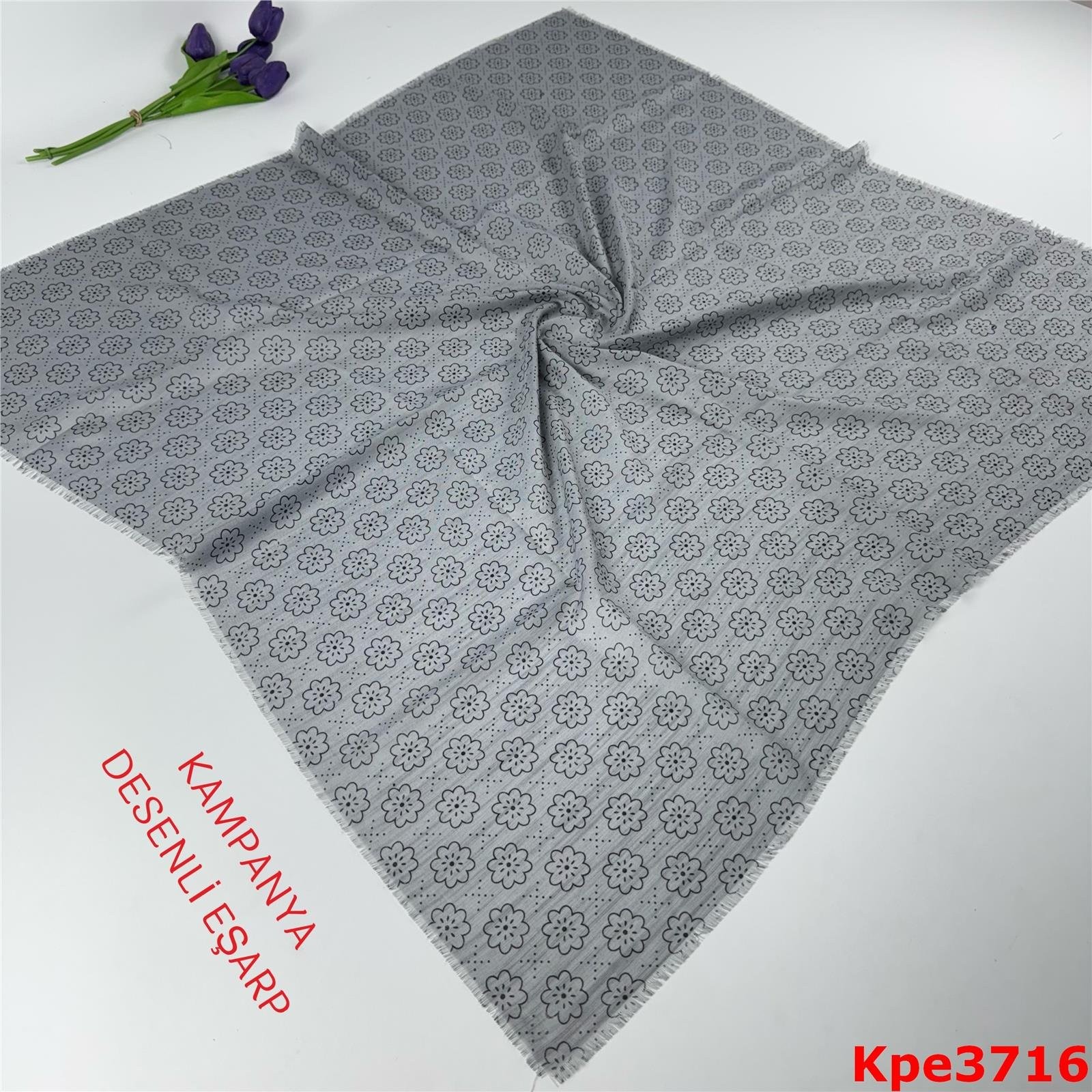 ZK-015 Kampanya Desenli Eşarp