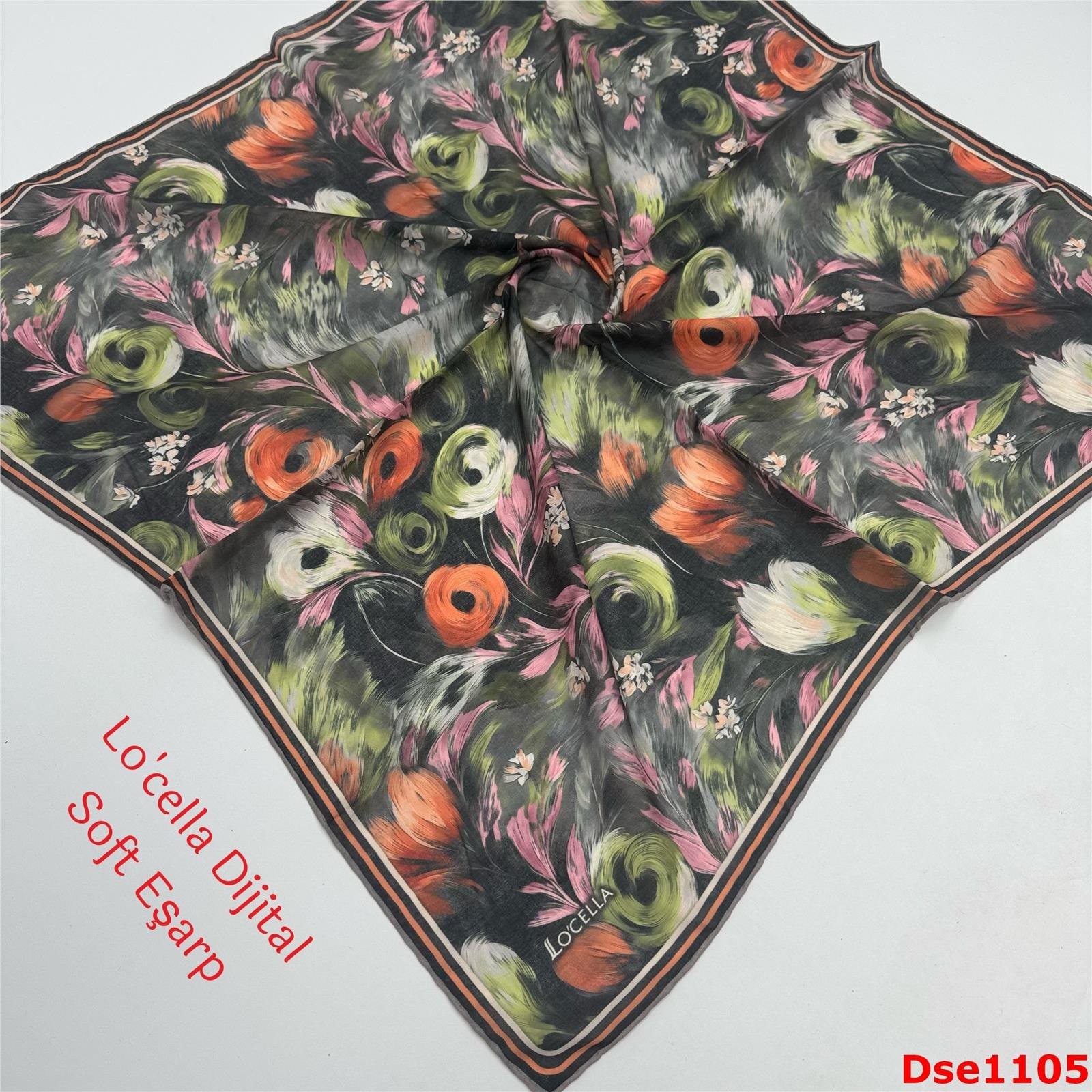P-039 Locella El Dikişli Soft Eşarp