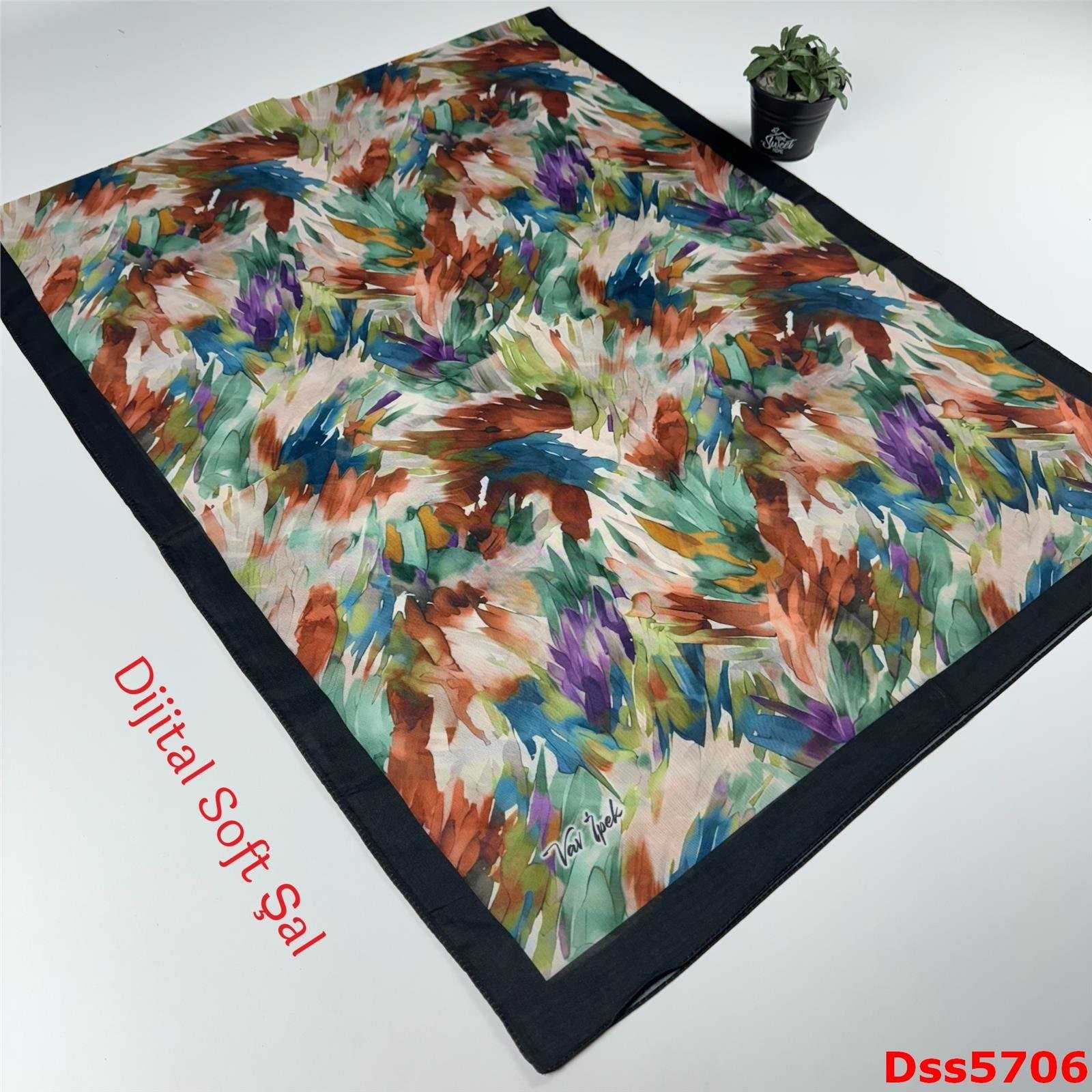 ZB-006 Dijital Soft Şal