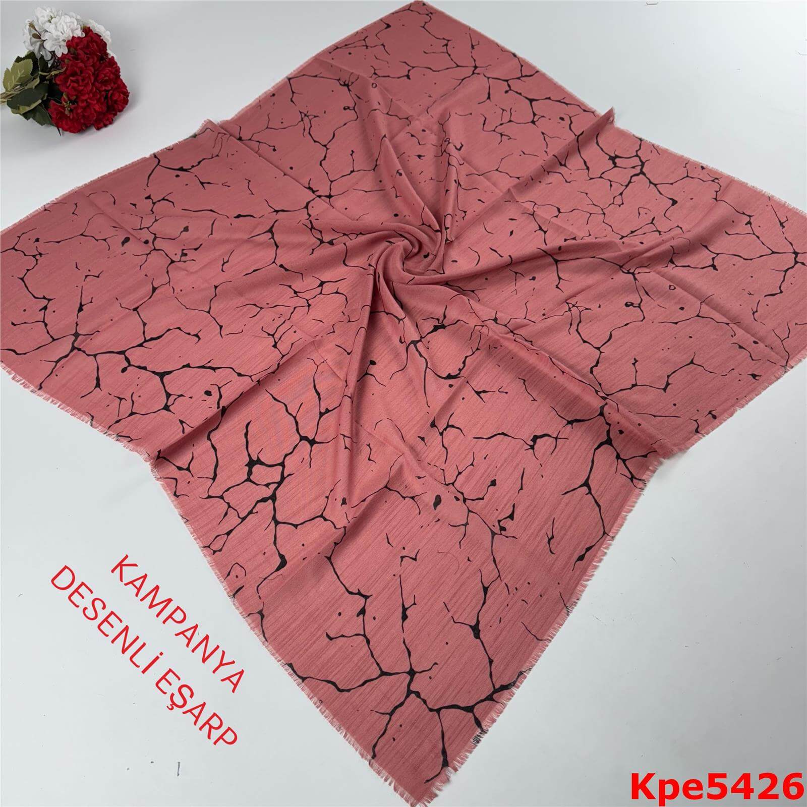 ZK-089 Kampanya Desenli Eşarp