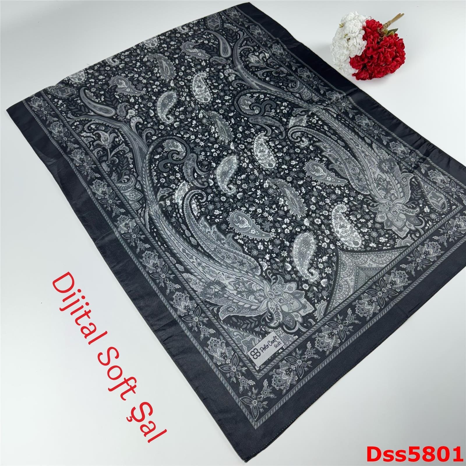 Y-043 Dijital Soft Şal