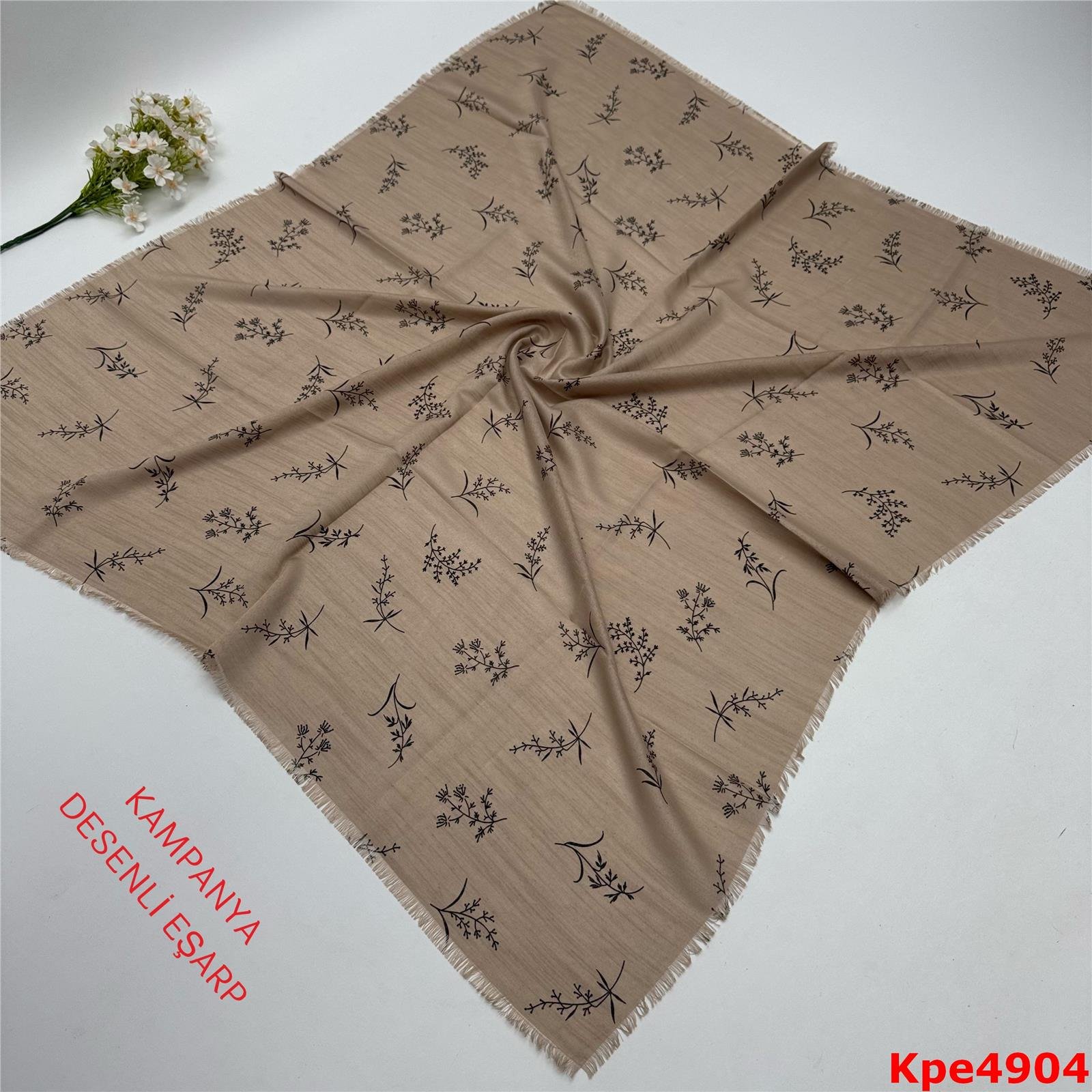 ZK-079 Kampanya Desenli Eşarp