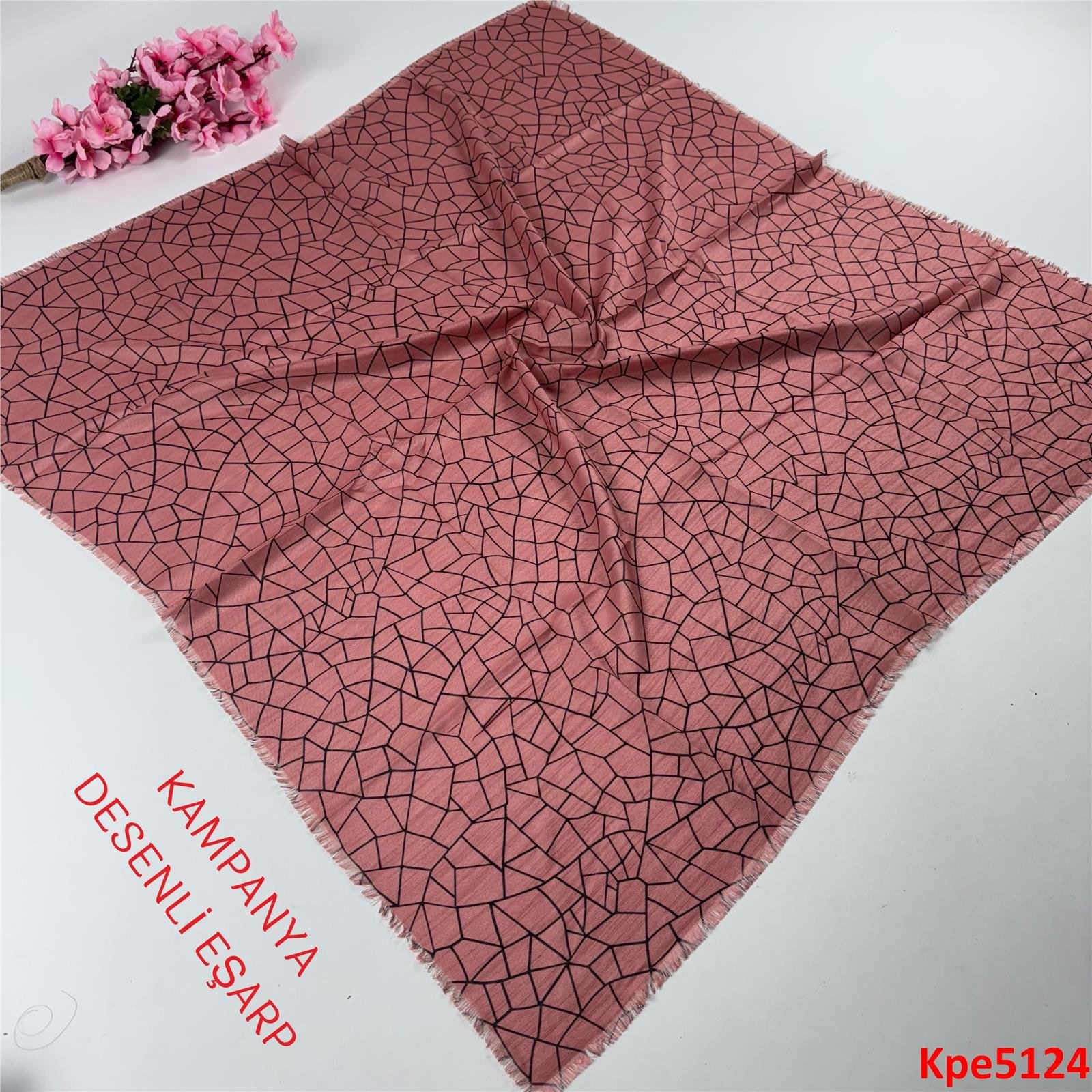 ZK-084 Kampanya Desenli Eşarp
