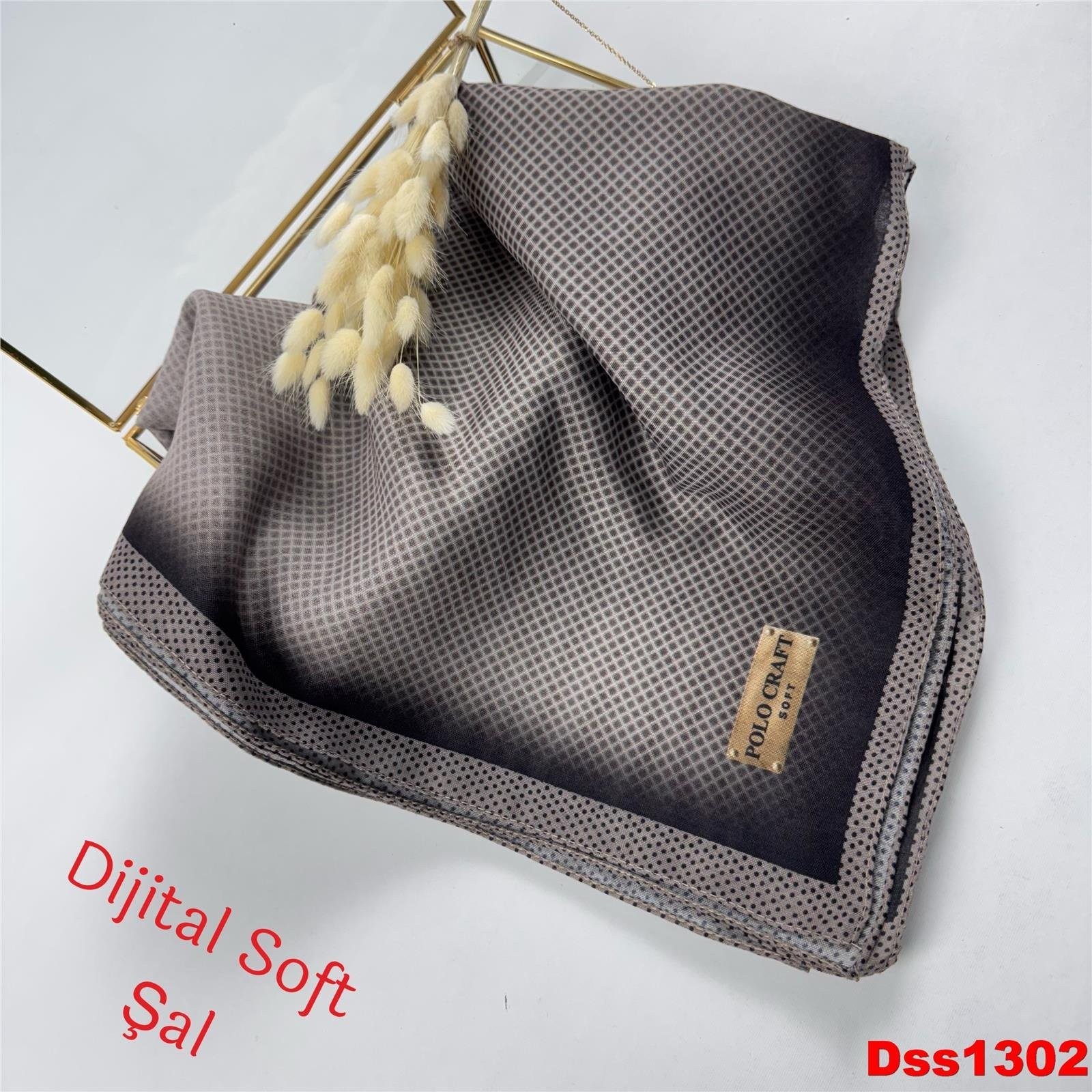 N-011 Polo Craft Dijital Soft Şal