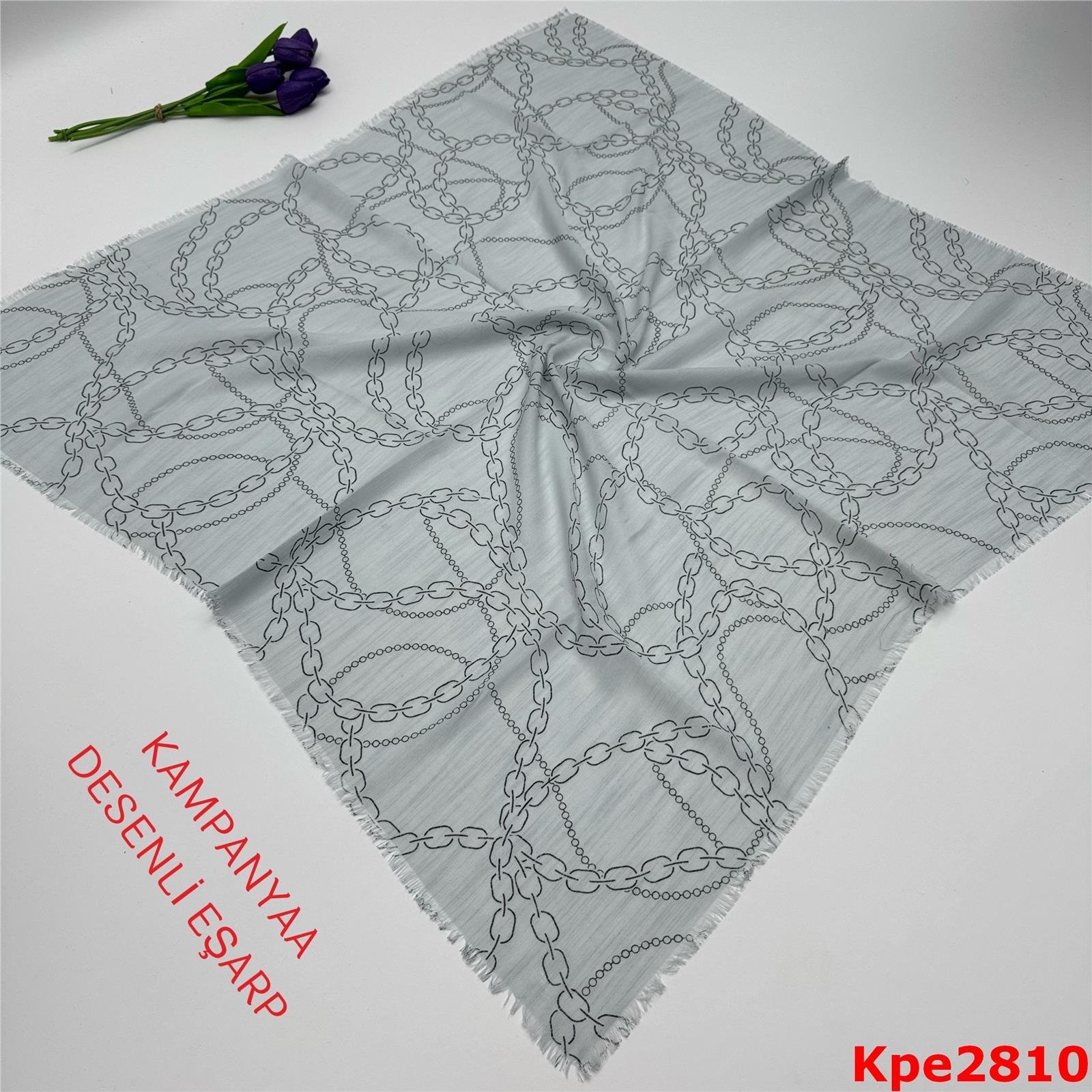 ZH-057 Kampanya Desenli Eşarp