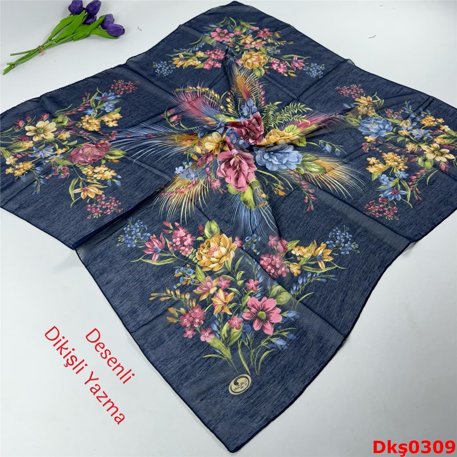 AA-075 Desenli Dikişli Yazma