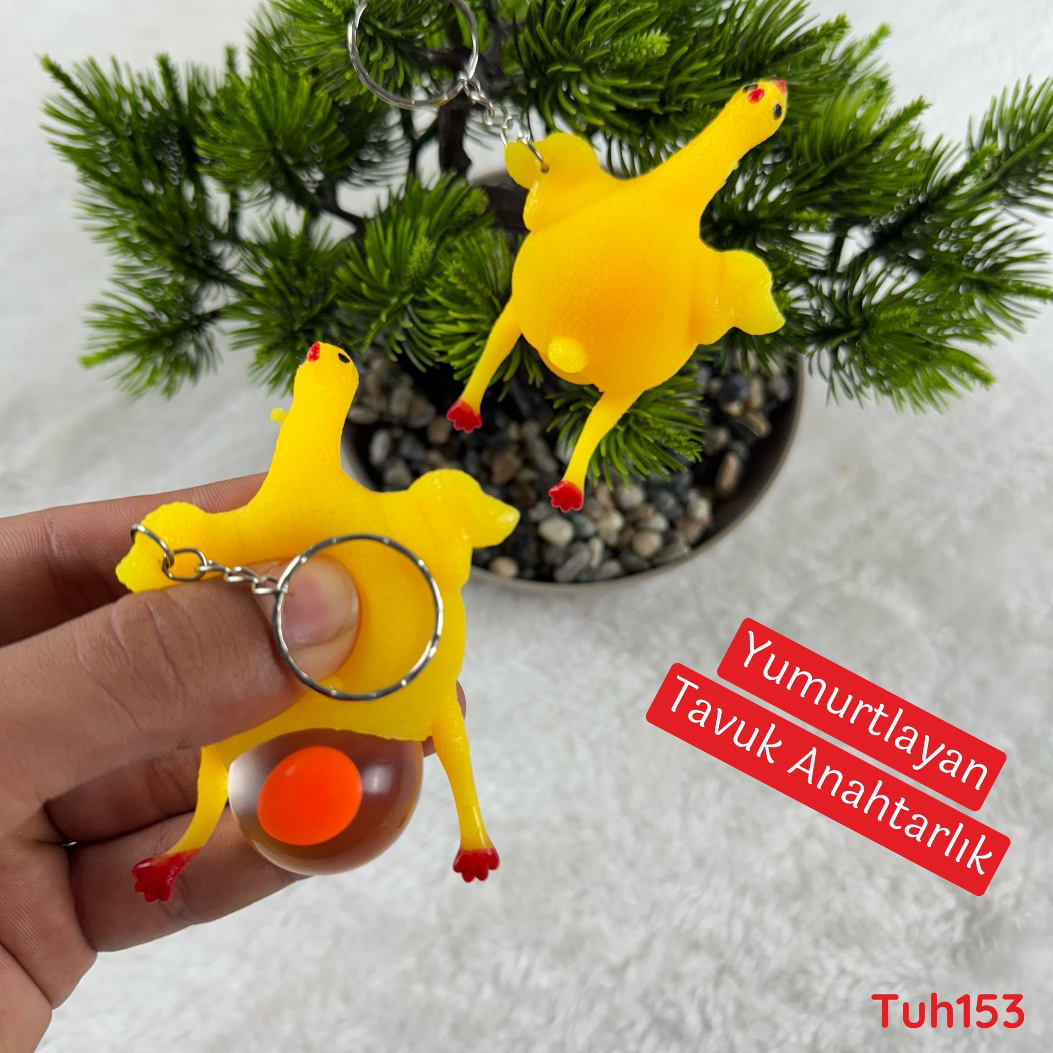 ZA-128 Yumurtlayan Tavuk Anahtarlık