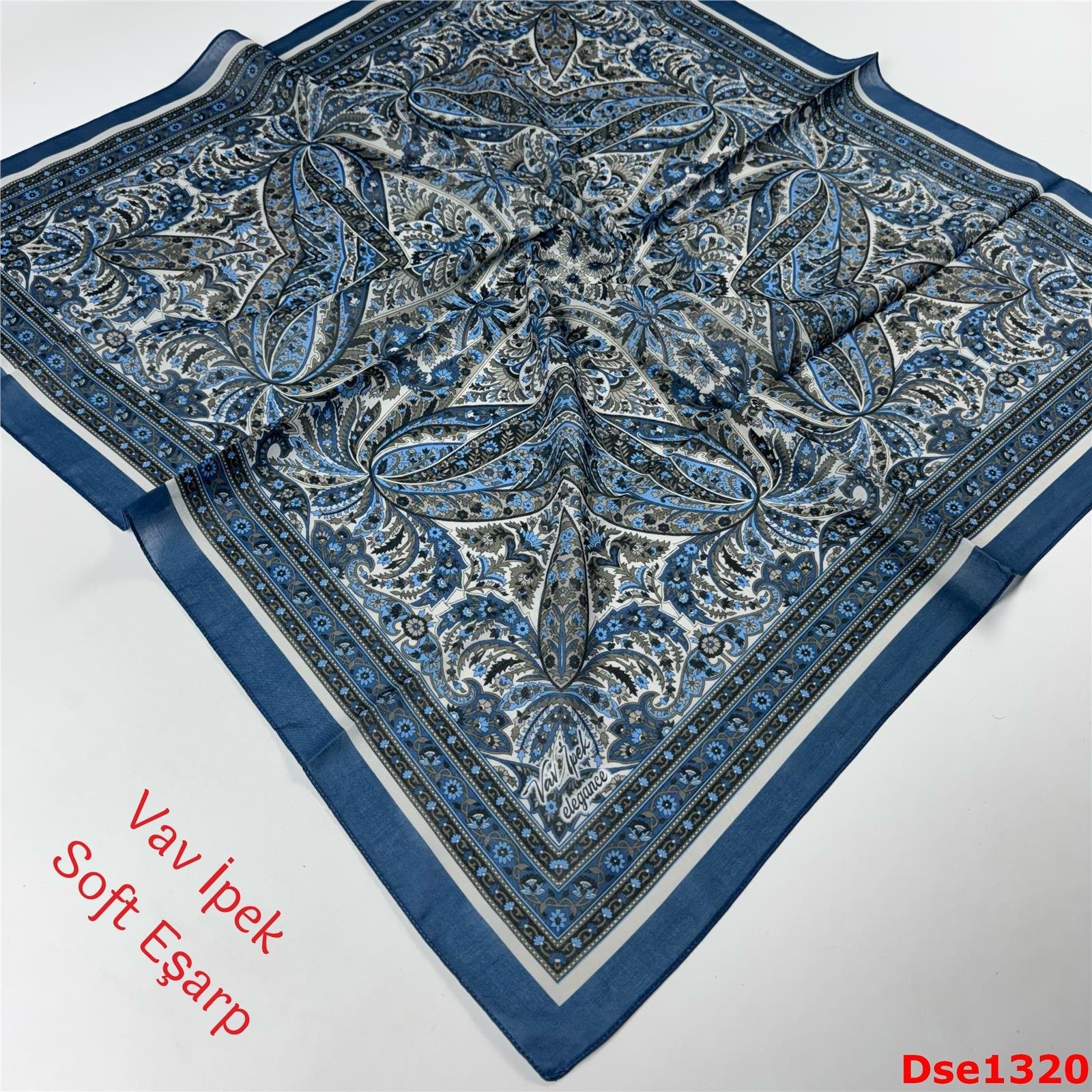 P-050 Vav İpek Soft Eşarp