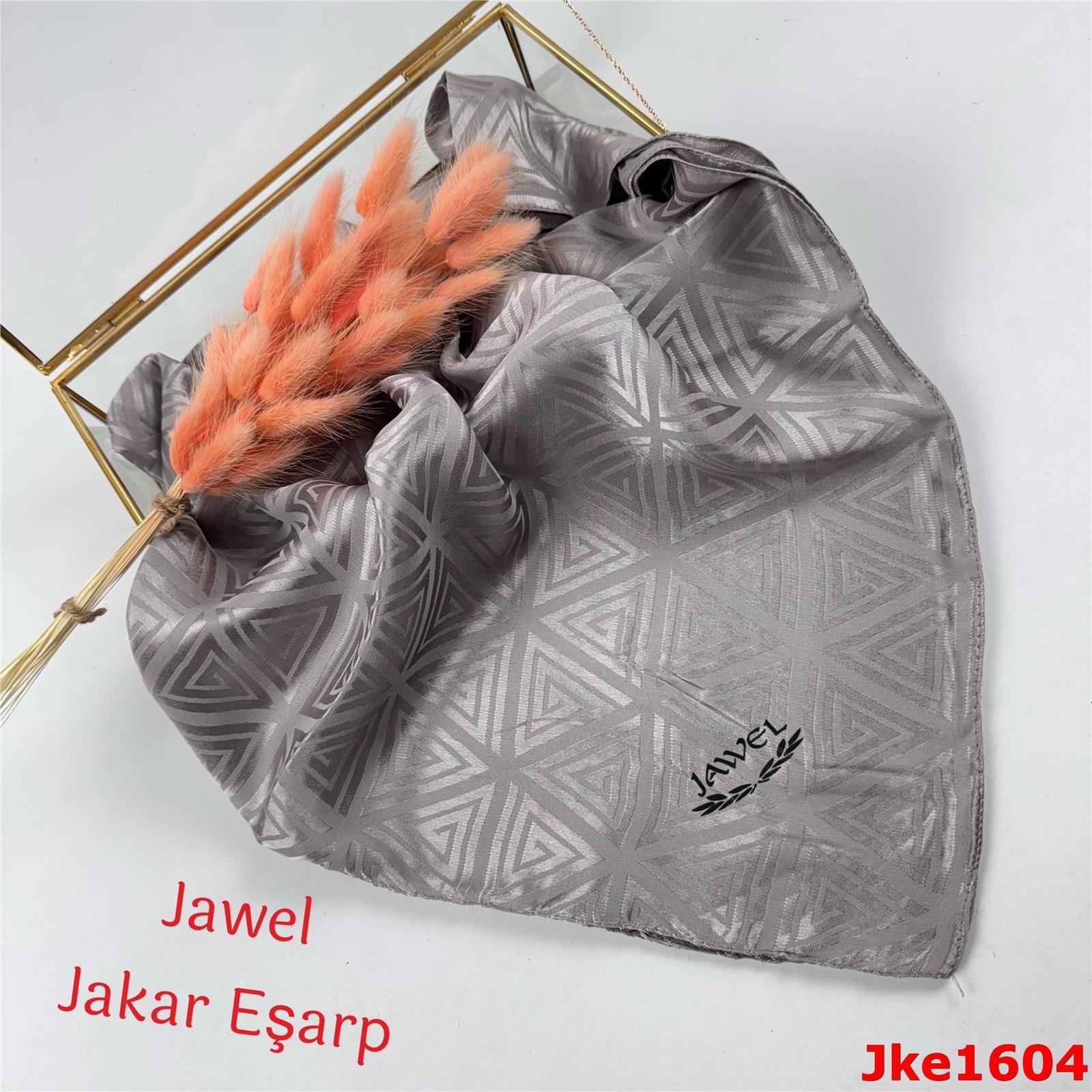 UC-006 Jawel Jakarlı İpeksi Eşarp