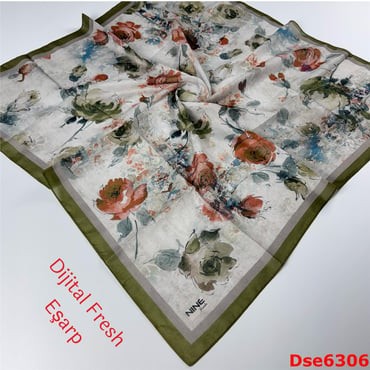 R-023 Dijital Fresh Eşarp