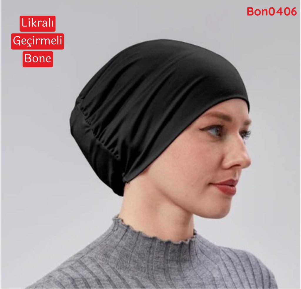 A-855 Likralı Geçirmeli Bone
