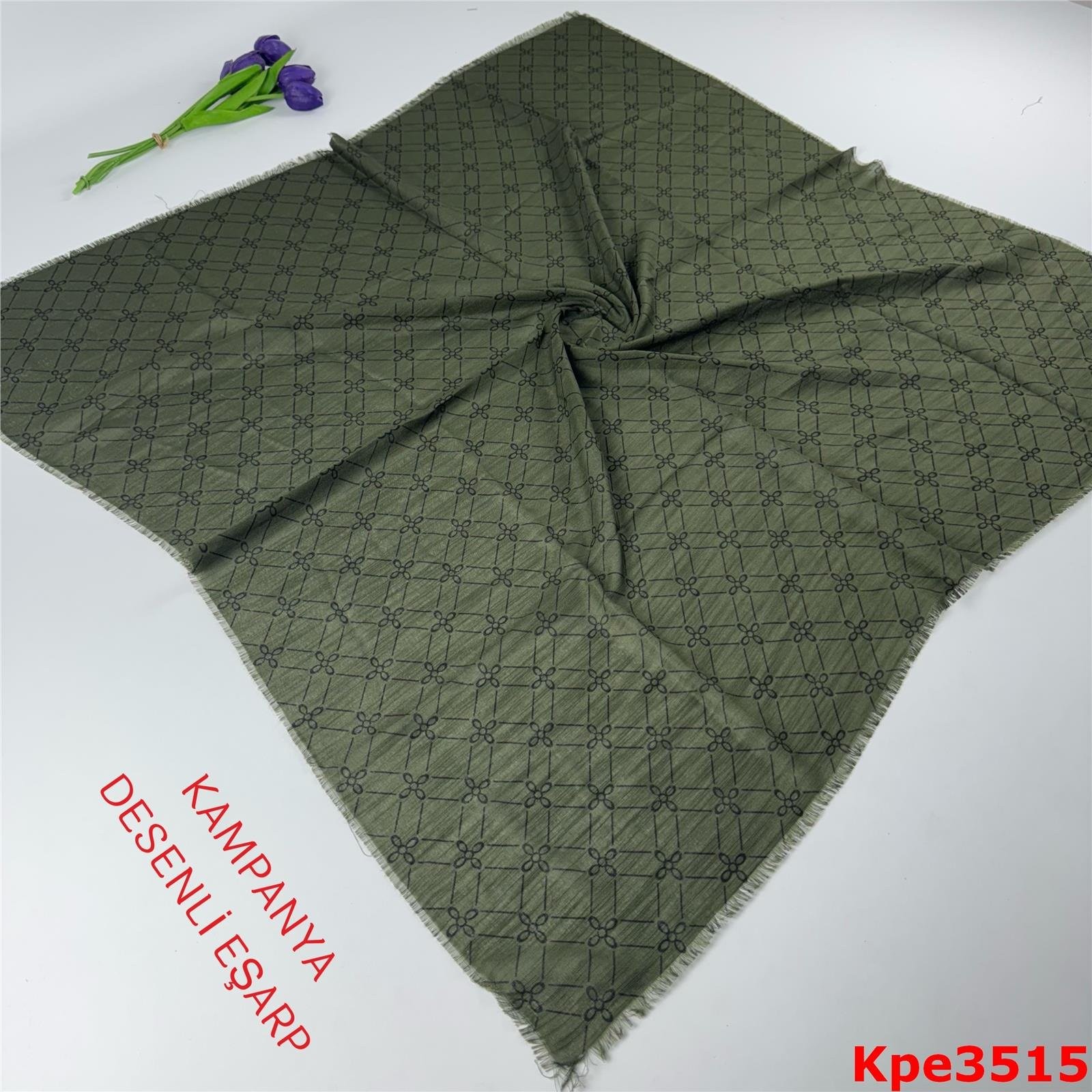 ZK-077 Kampanya Desenli Eşarp