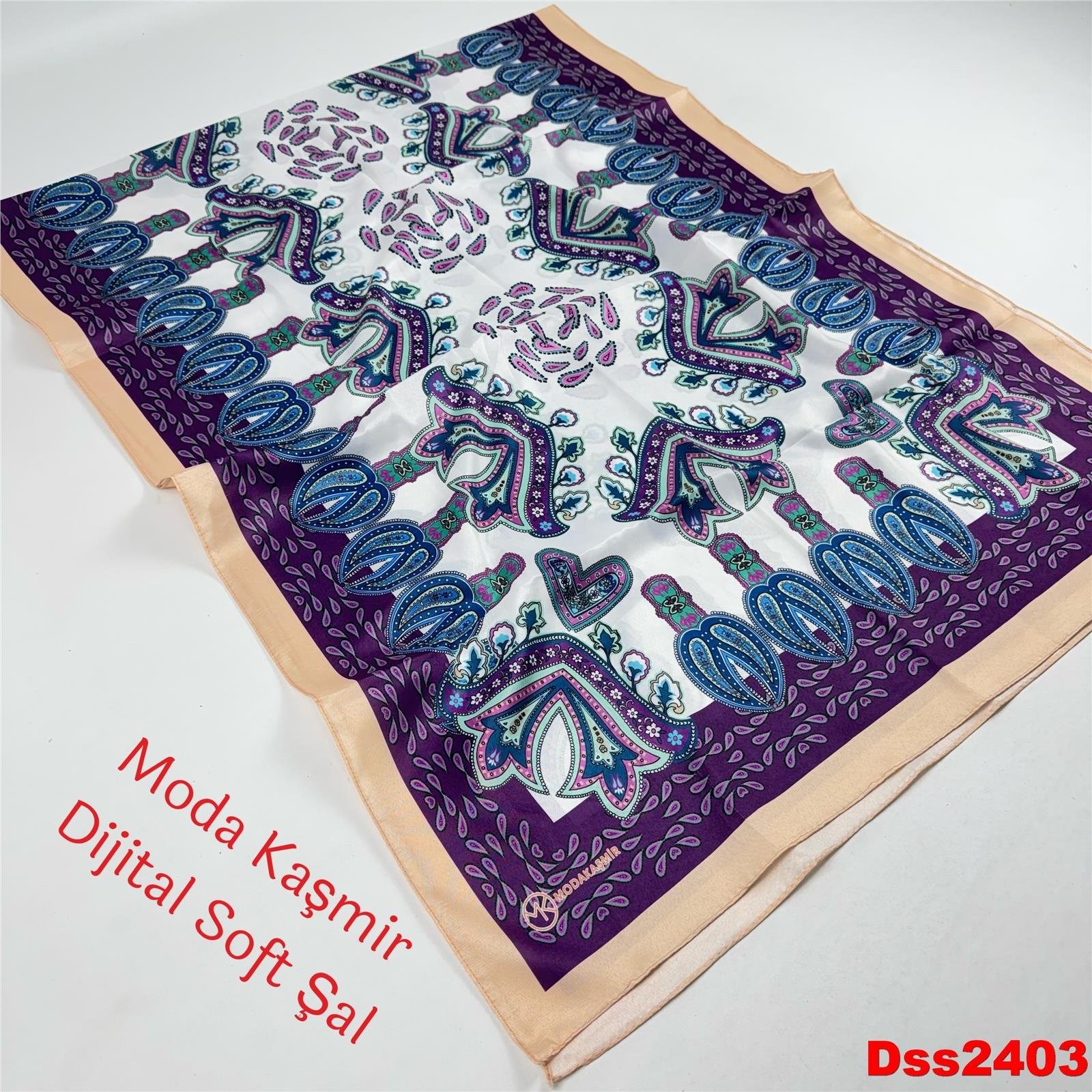 L-253 Moda Kaşmir Dijital Soft Şal