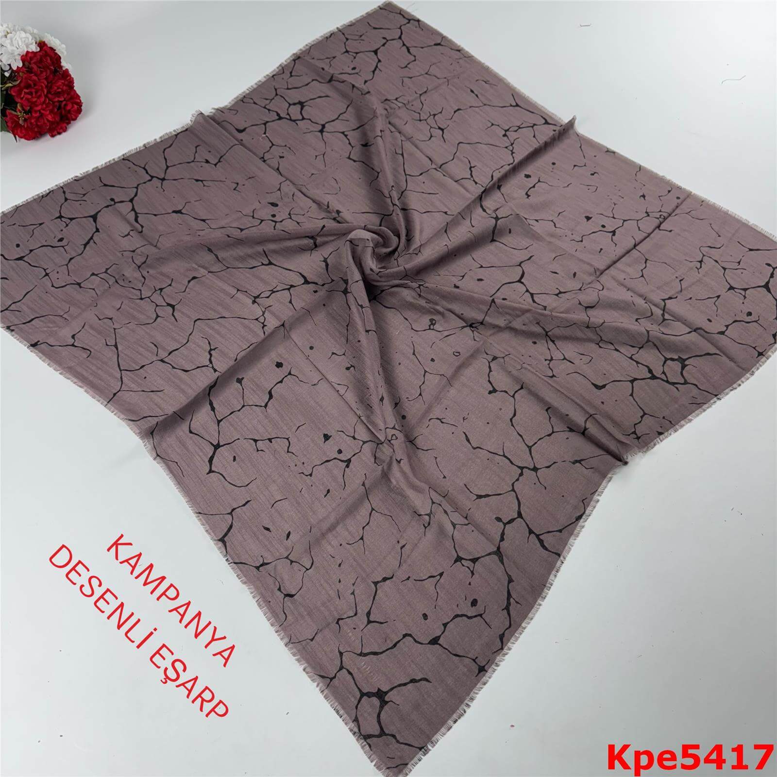 ZK-062 Kampanya Desenli Eşarp